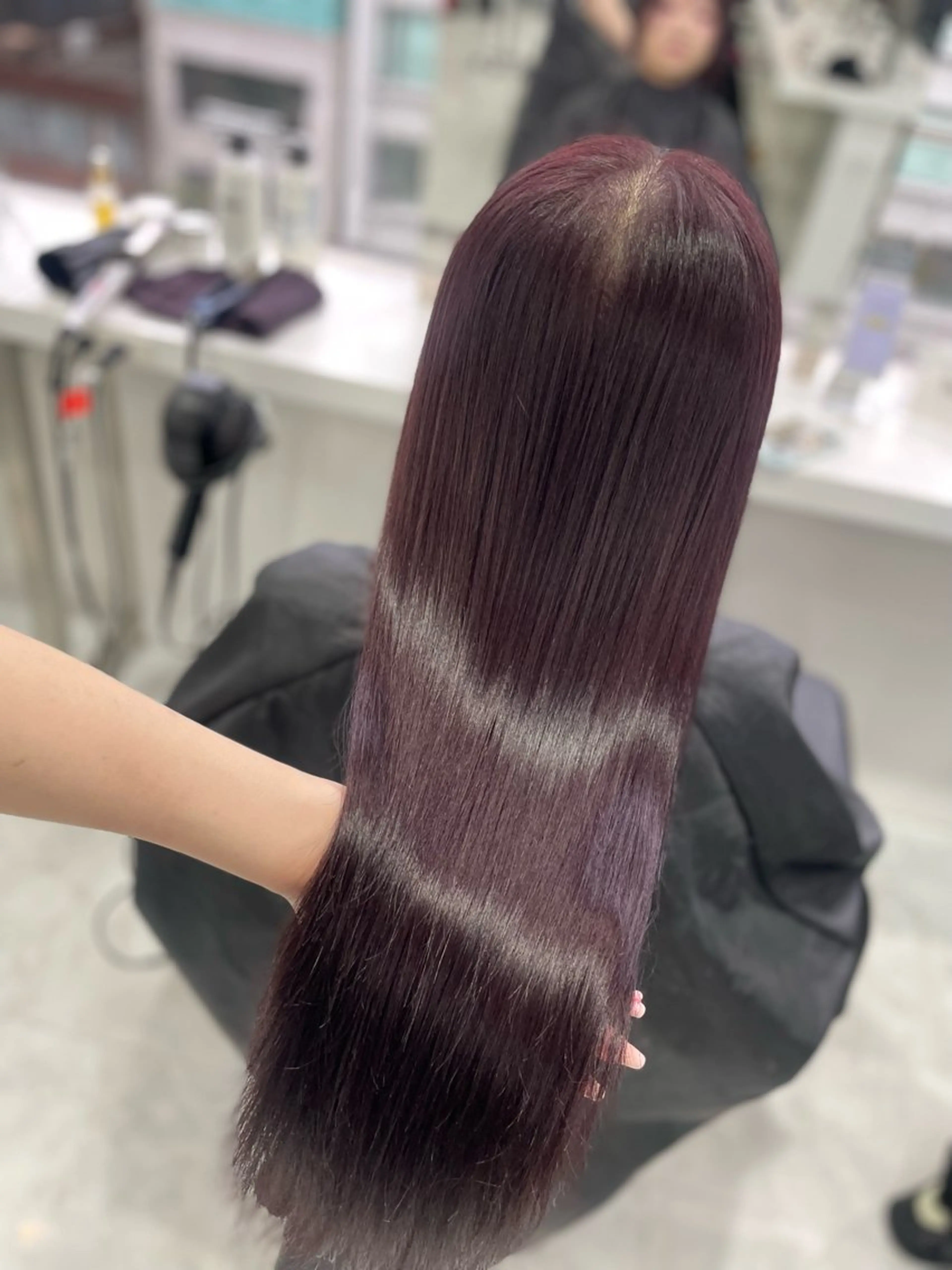 ロング カラー 💗トレンド暖色ヘア Natsumi 💗のヘアスタイル