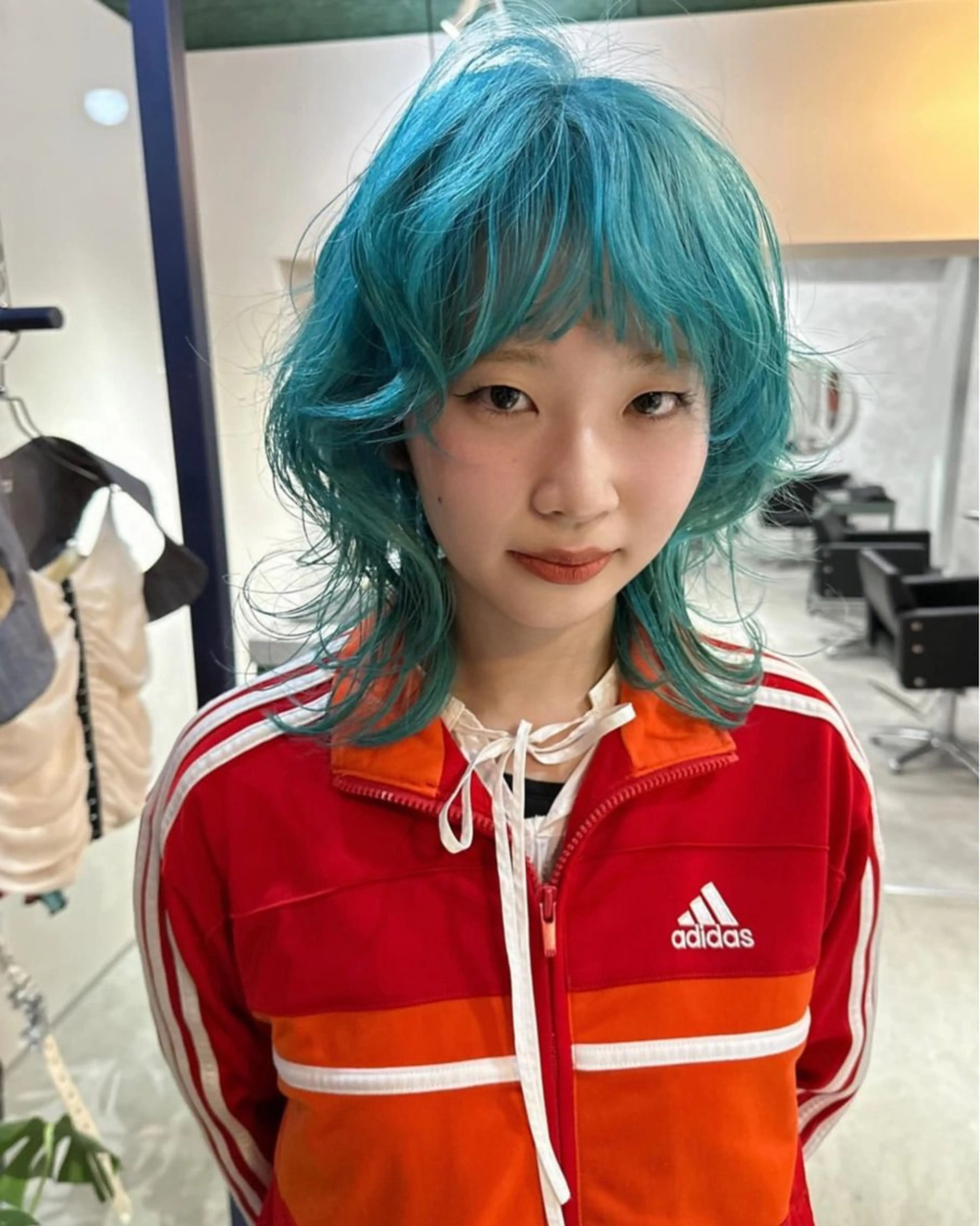 セミロング カラー ナチュラル・ハイトー ン🏆HINOKIのヘアスタイル