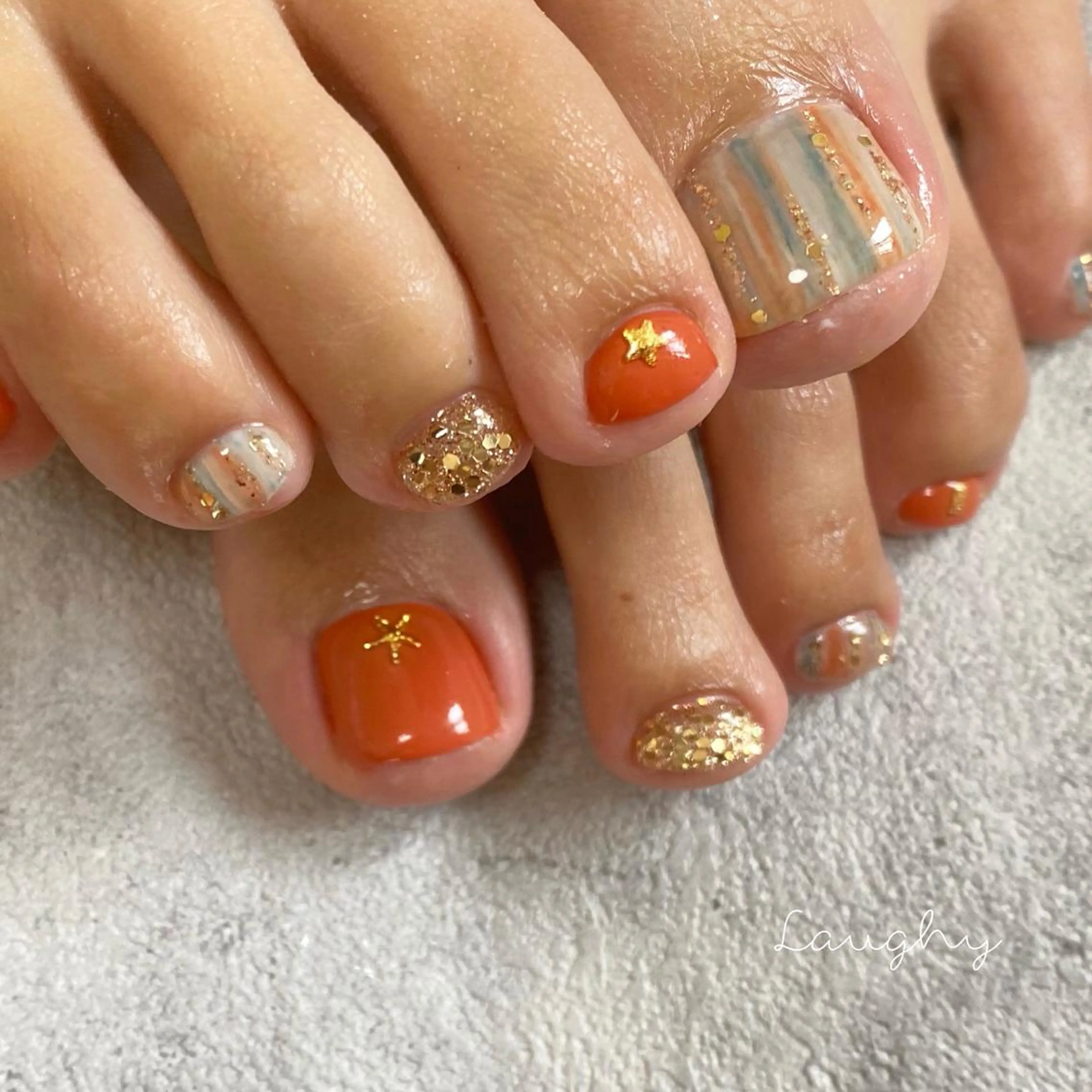 ネイル Nail Room Laughyのネイルデザイン