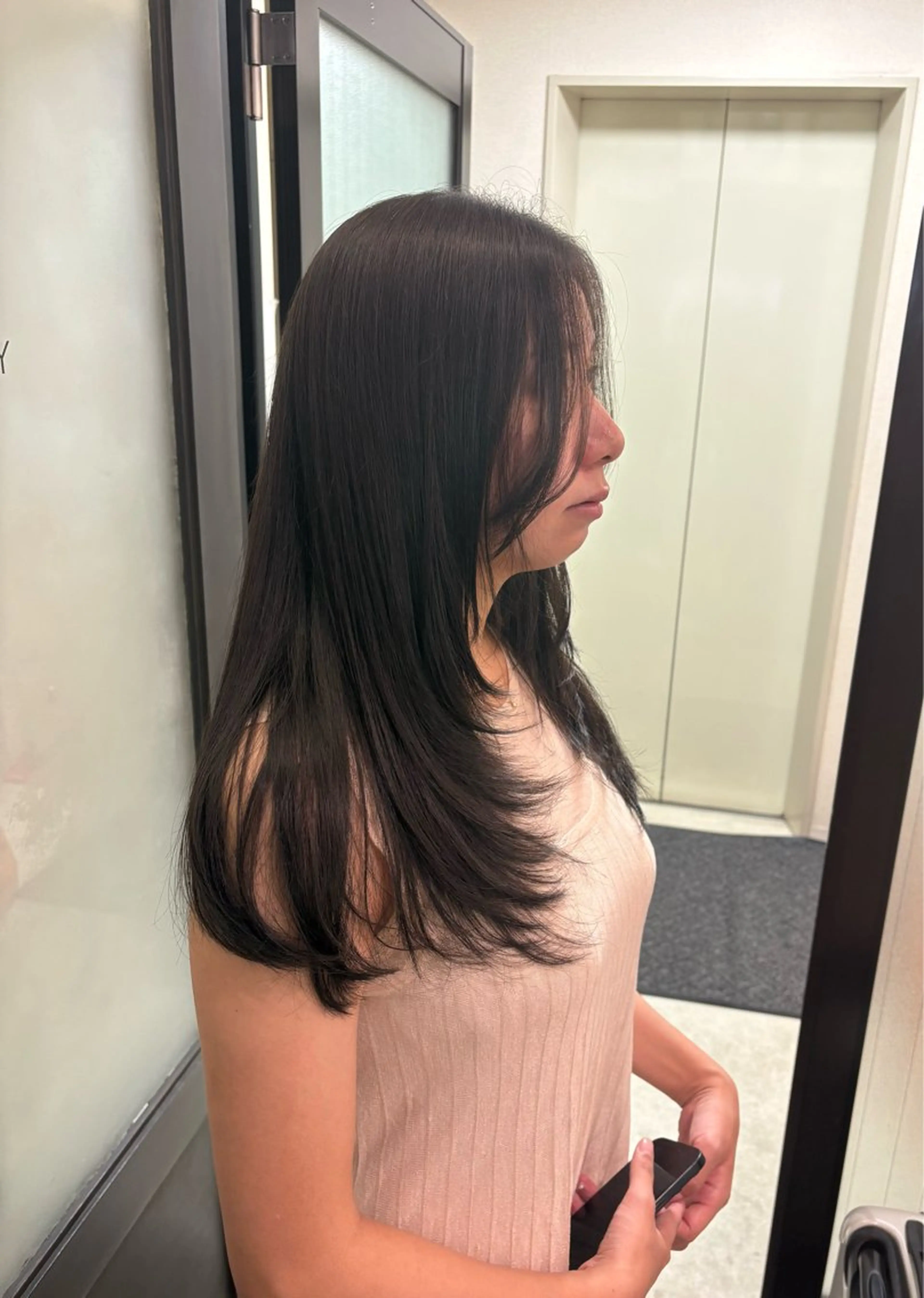 ロング ALBUM ACADEMY 清水のヘアスタイル