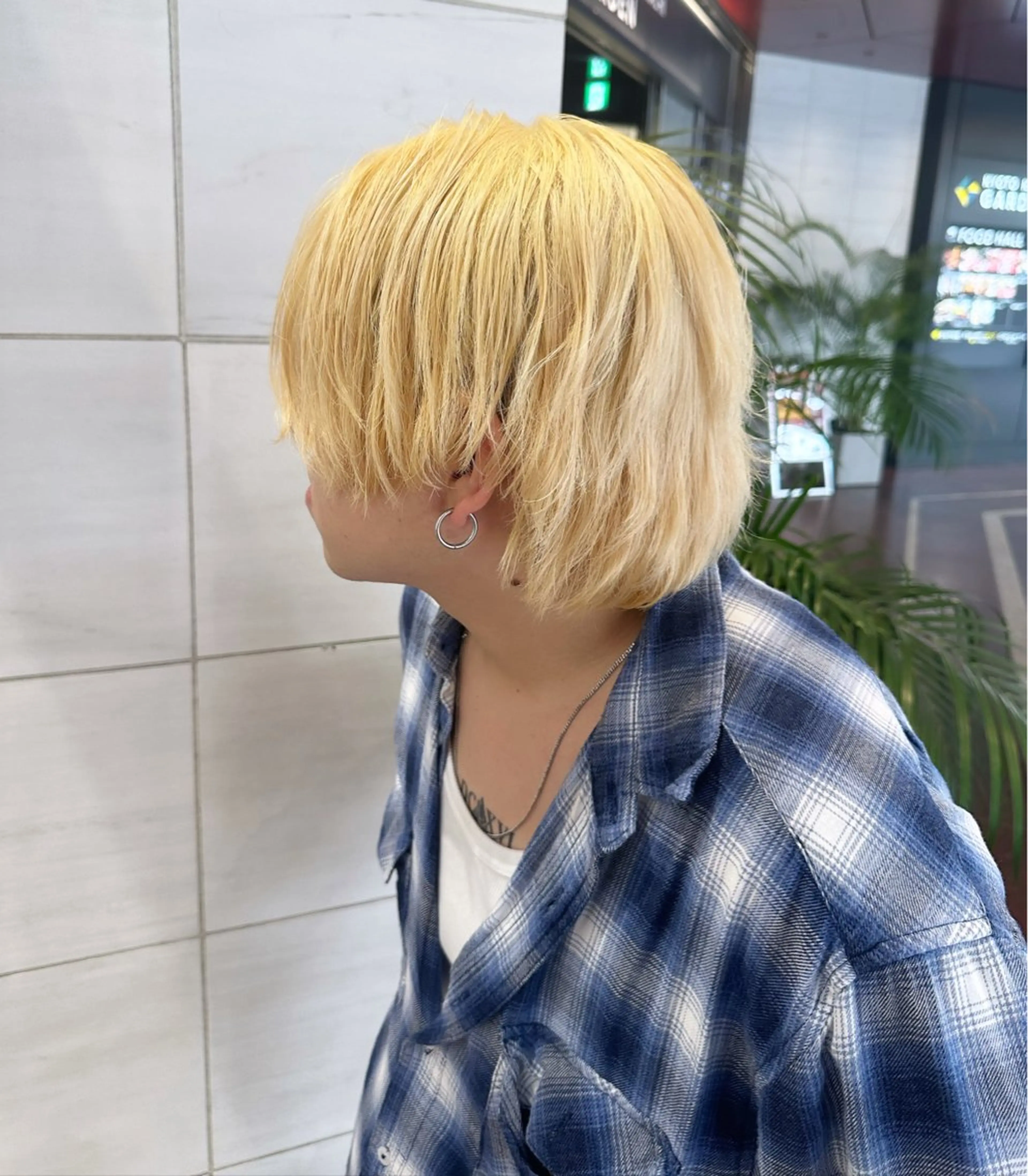 ショート カラー カット ヘアカラー ハイトーン/ブリーチ カラー/SHOGOのヘアスタイル