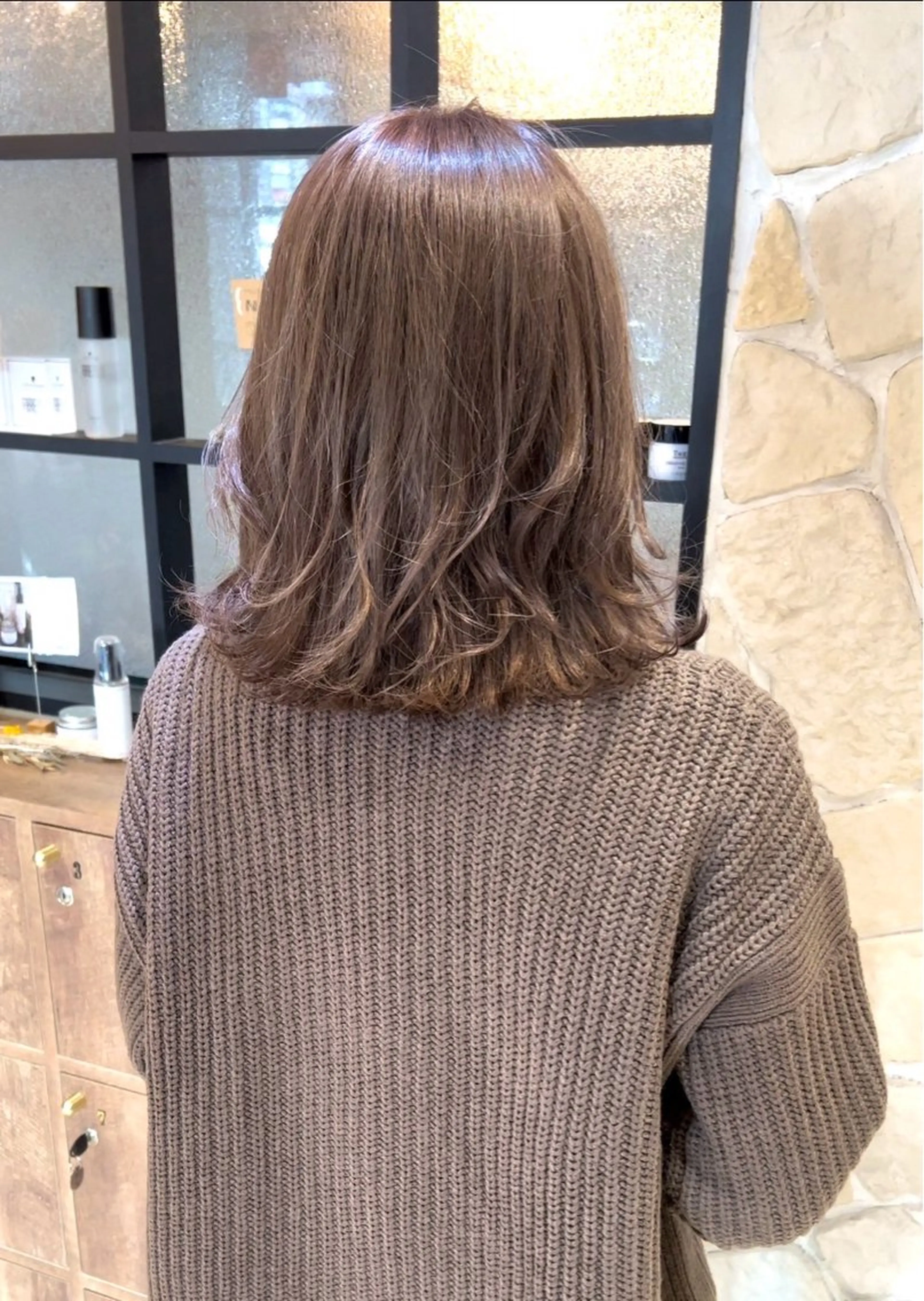 ミディアム 🎀ツヤ髪/レイヤー /ボブ/hana🎀のヘアスタイル