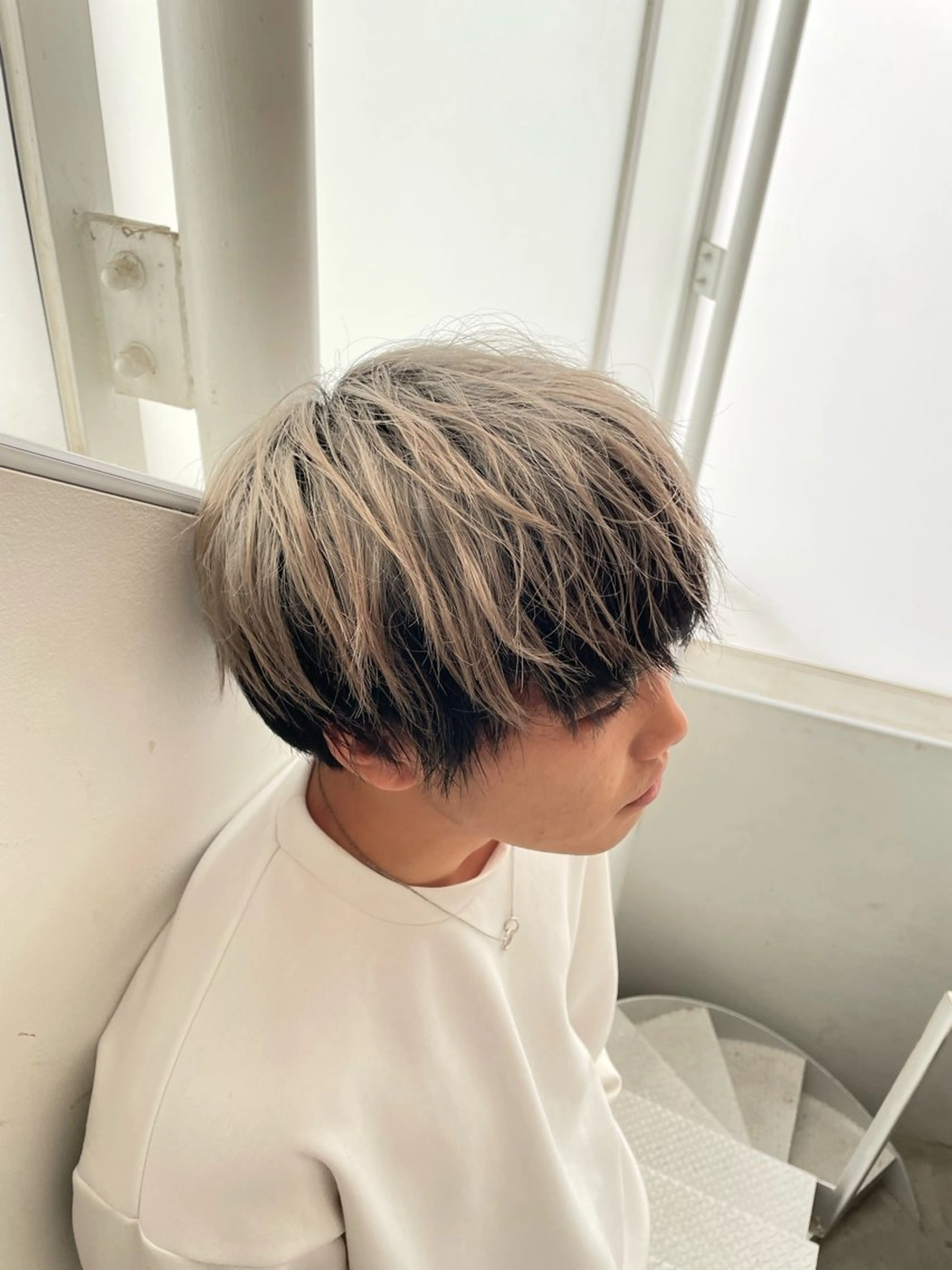 カラー ヘアカラー 片平 琳大郎のヘアスタイル