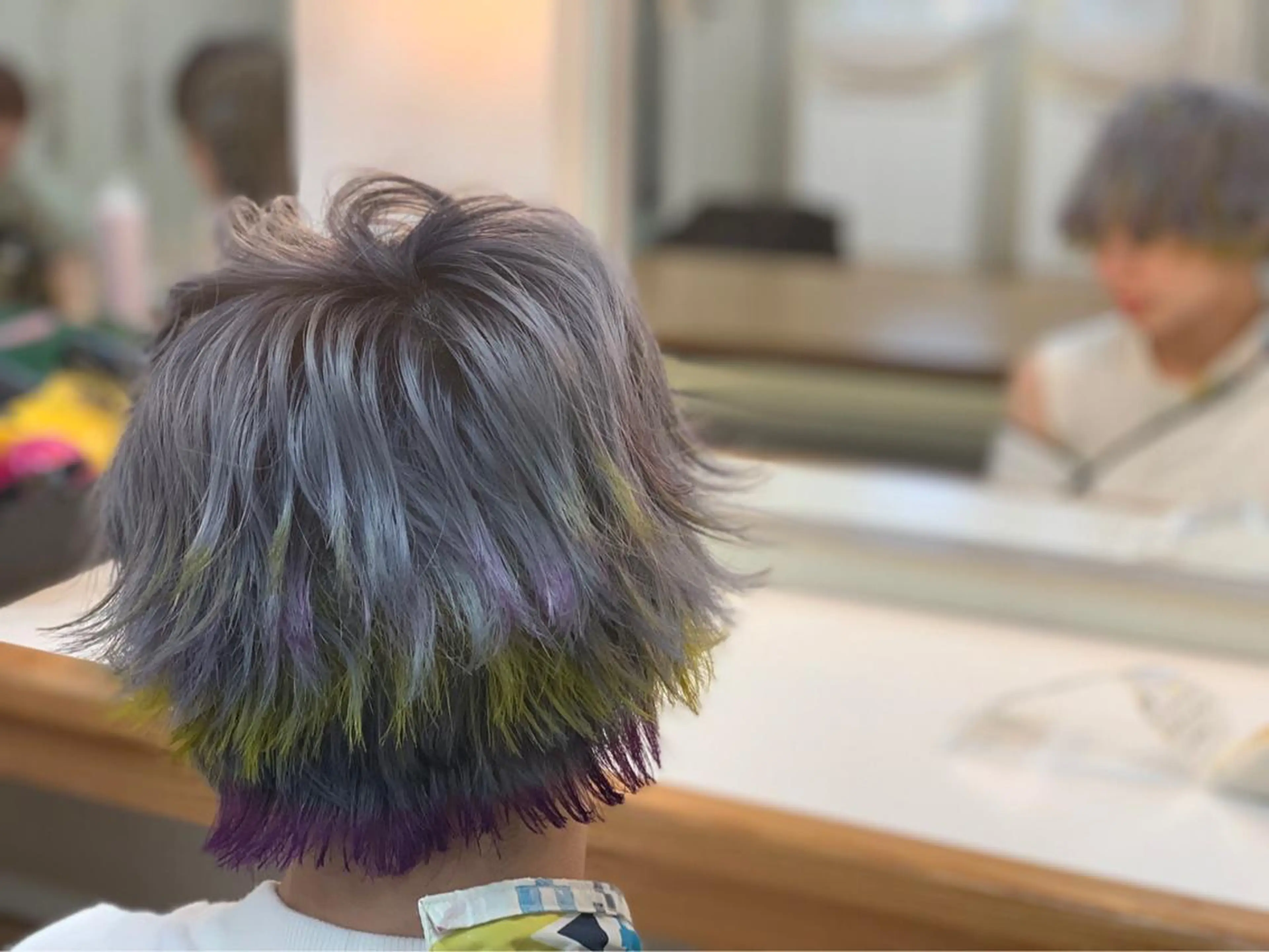 ショート カラー デザインカラー Snaly カラー特化ページのヘアスタイル