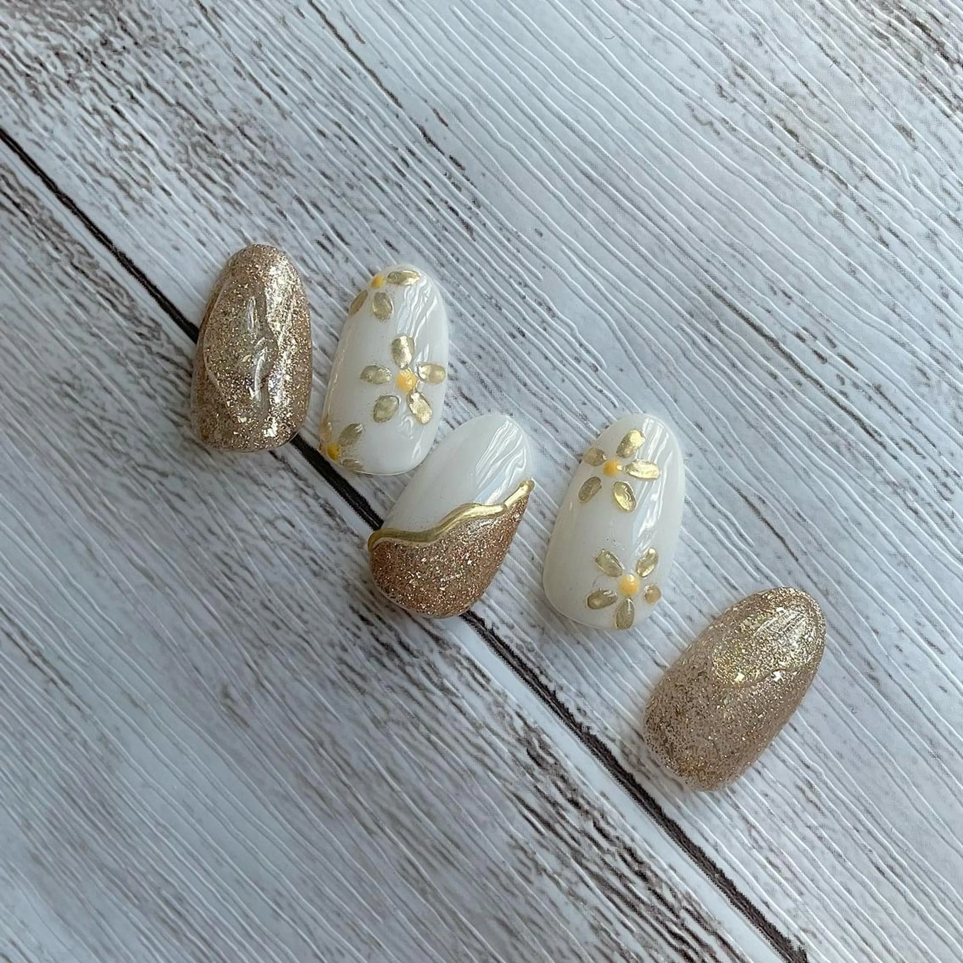 ネイル ハンドネイル Nailsalon BLOOM🌷 山崎のネイルデザイン