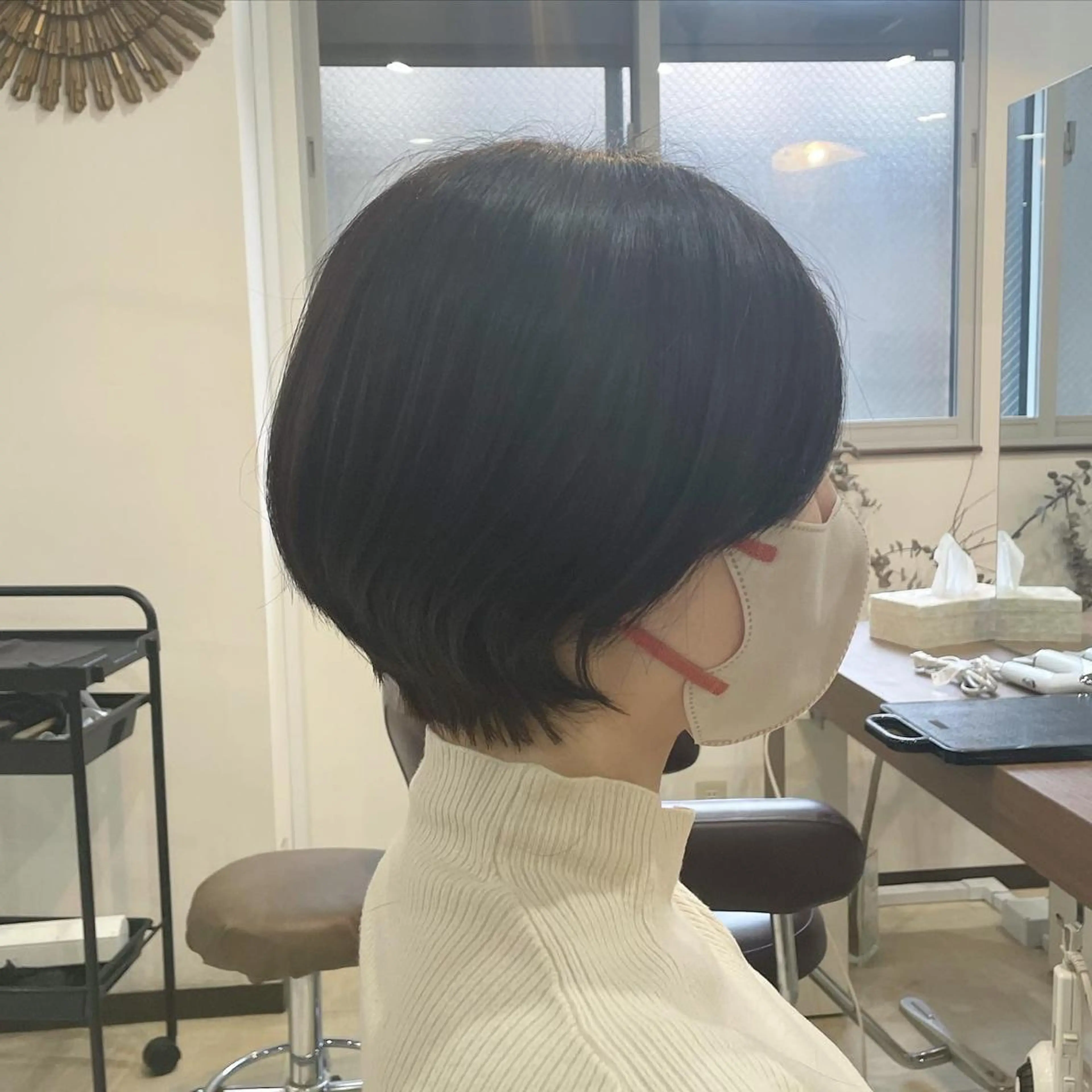 ショート カラー ショートボブ ボブ ショートヘア SOL .✂︎ 松永李帆のヘアスタイル