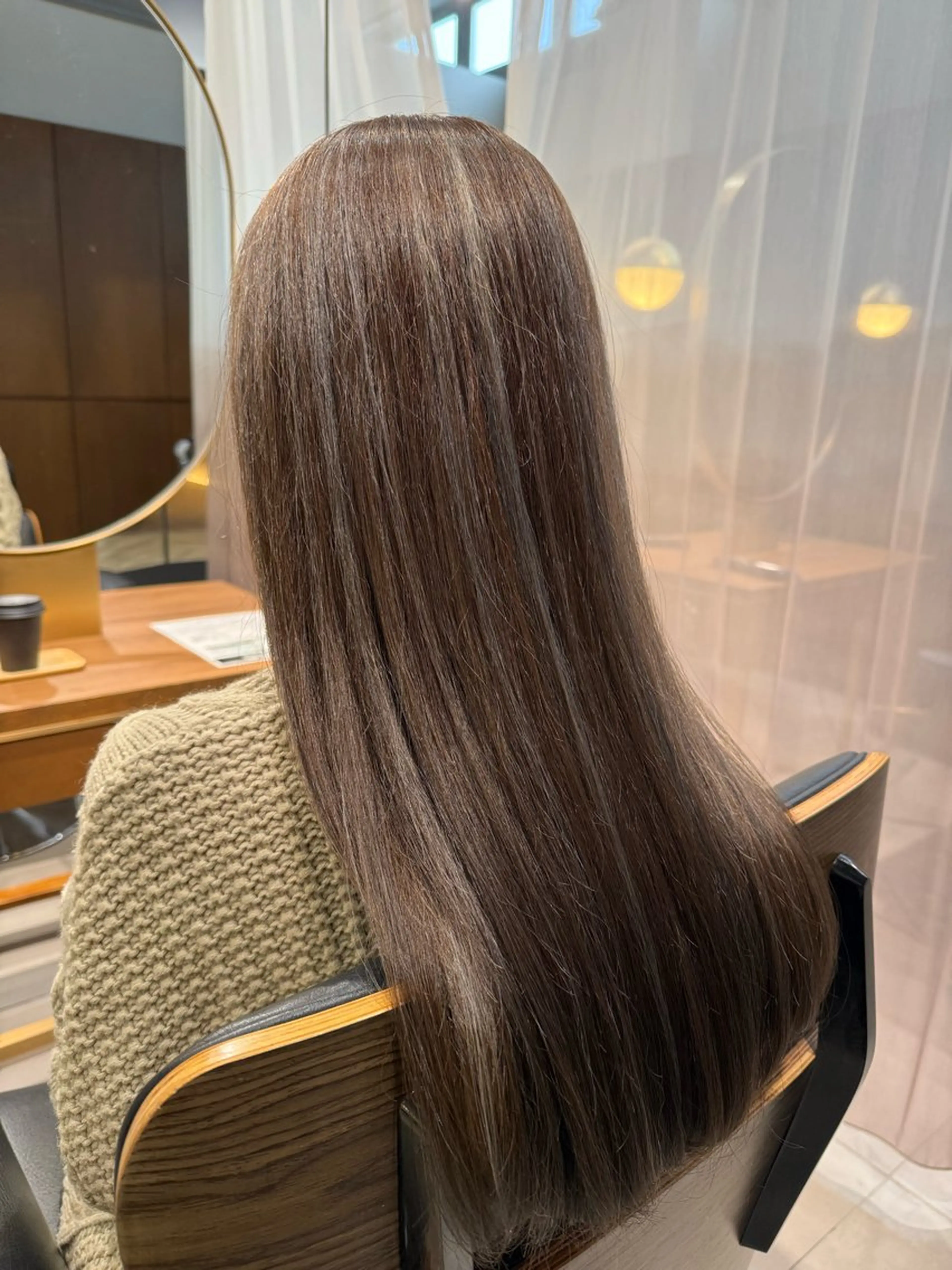 ロング カラー ヘアカラー FURUSHO小牧所属・長谷川 紗羅のヘアスタイル