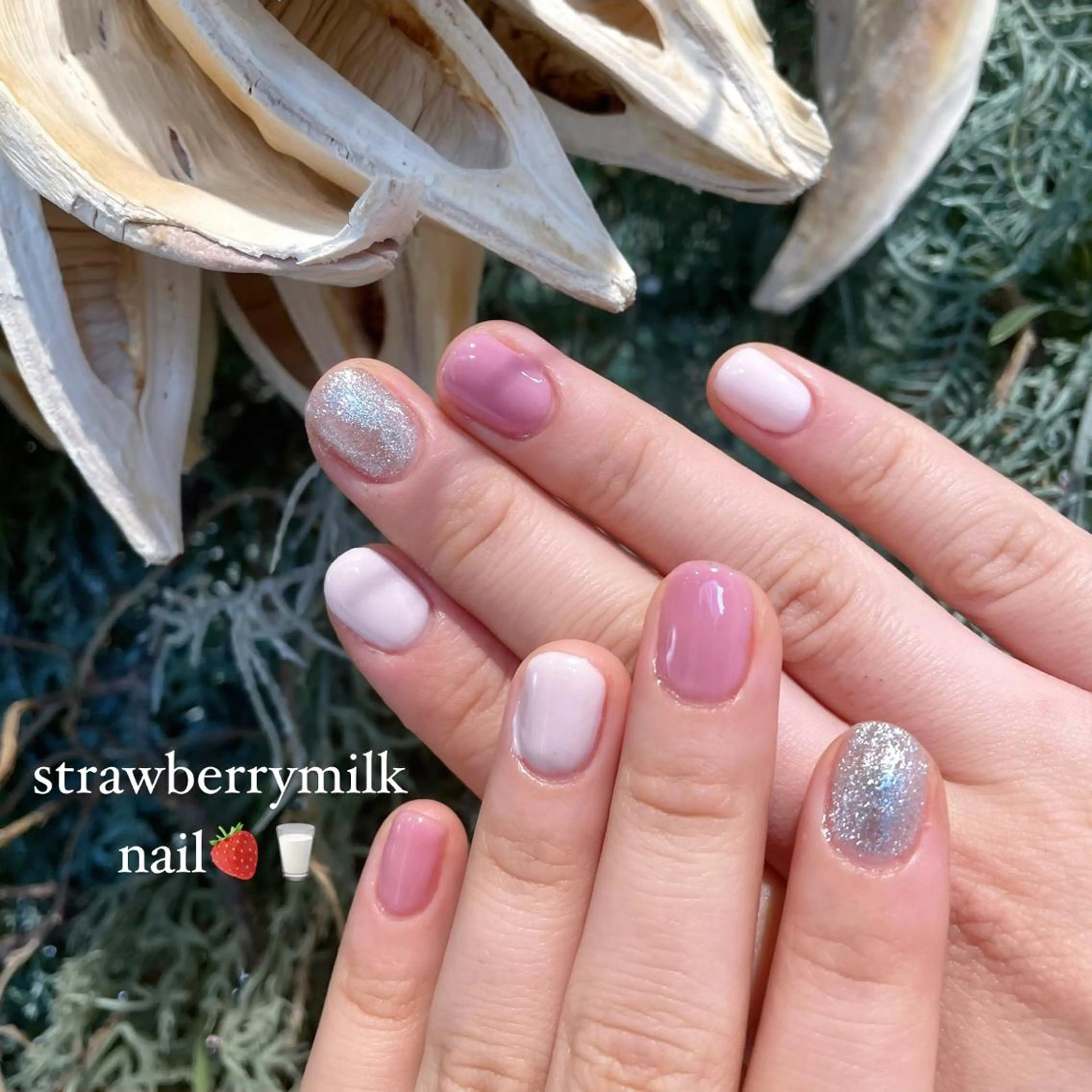 ネイル 淡色ネイル 🎀moeのネイルデザイン