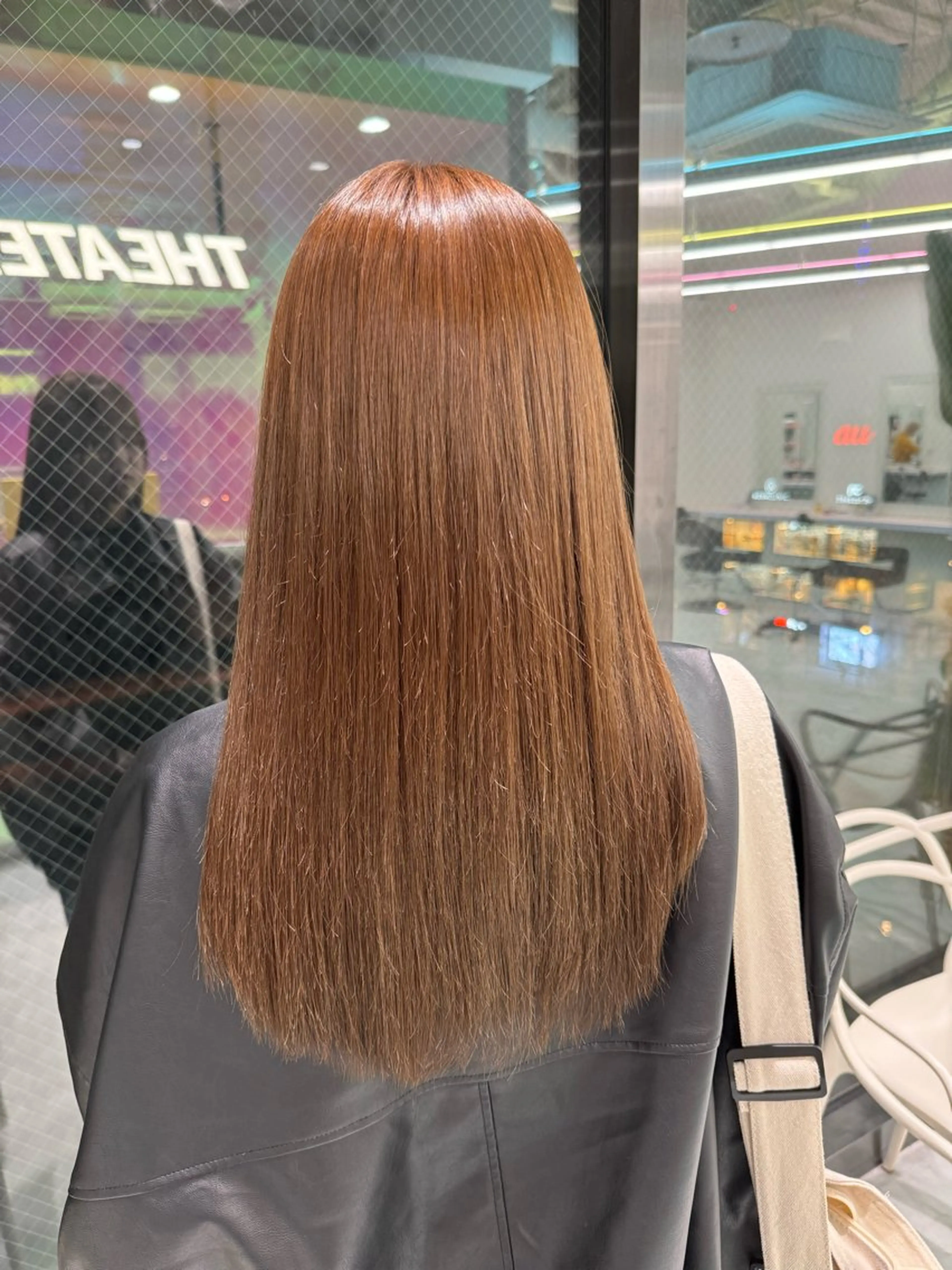 セミロング カラー ブラウンカラー マロンブラウン ヘアカラー ヘッドスパ ヘアセット ♡ブリーチカラー♡ Mirioのヘアスタイル