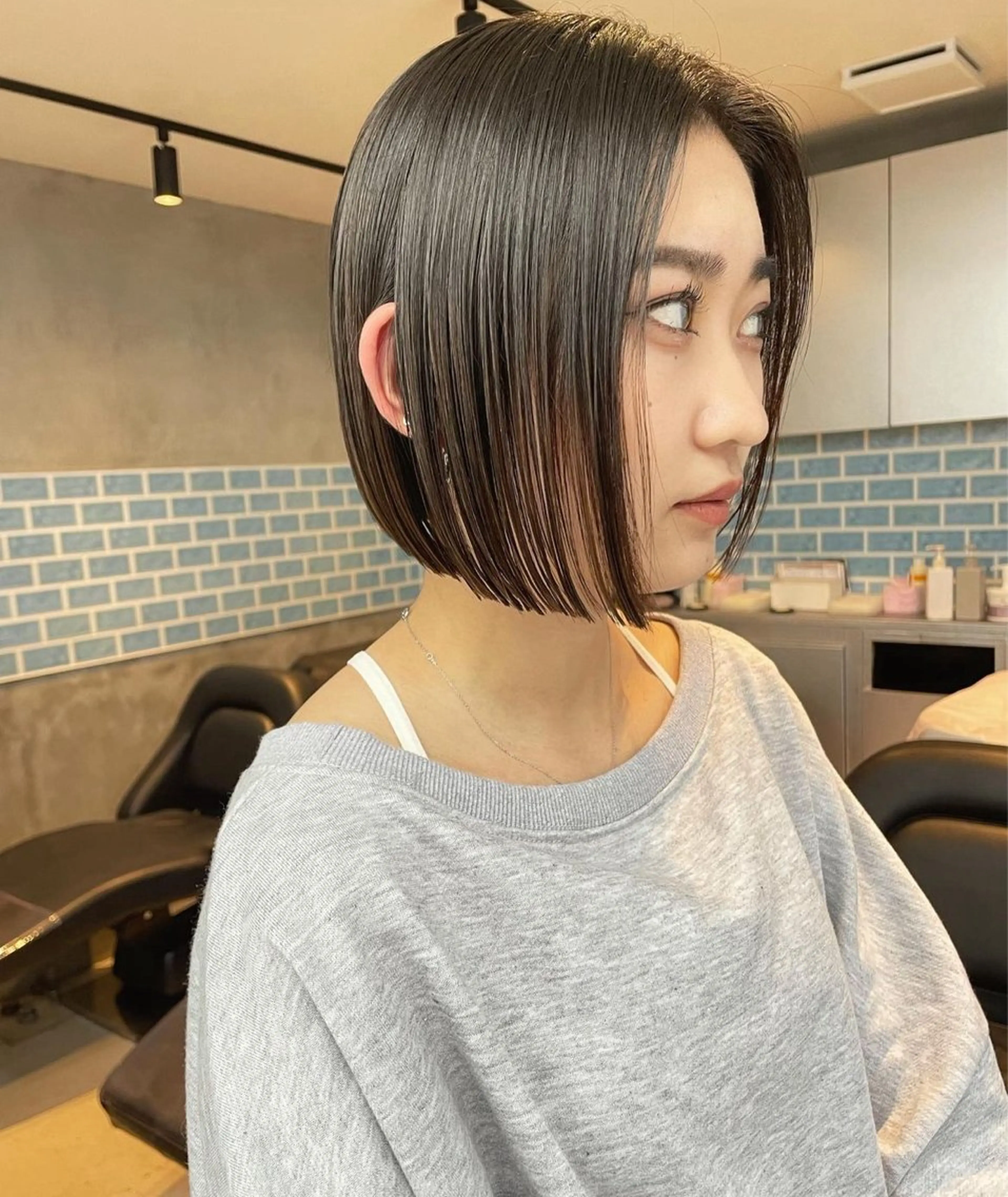 ミディアム 🐰ほのか /透明感カラーのヘアスタイル