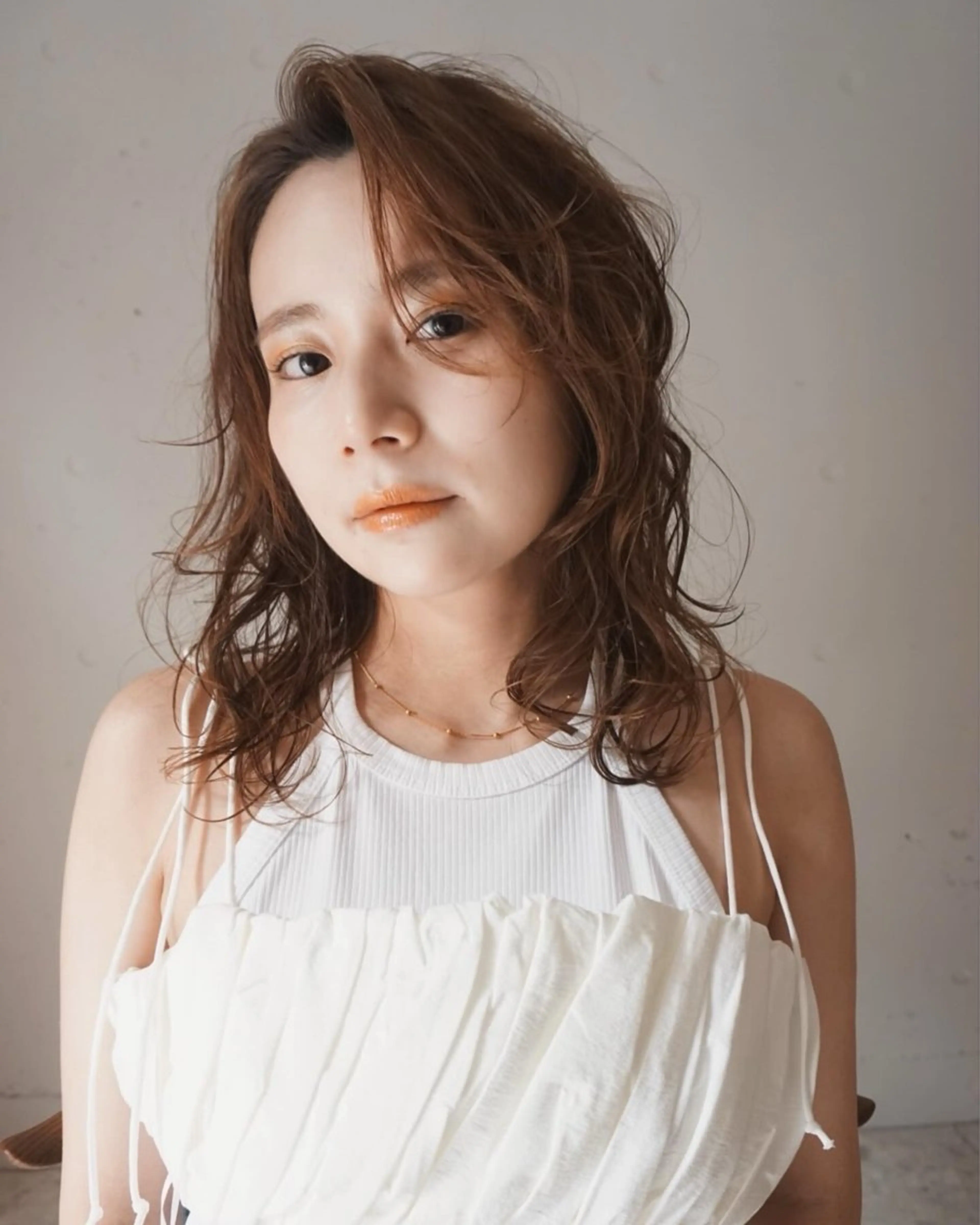 10/15 20:00​〜​　ミディアムレイヤーカット+艶treatmentの写真