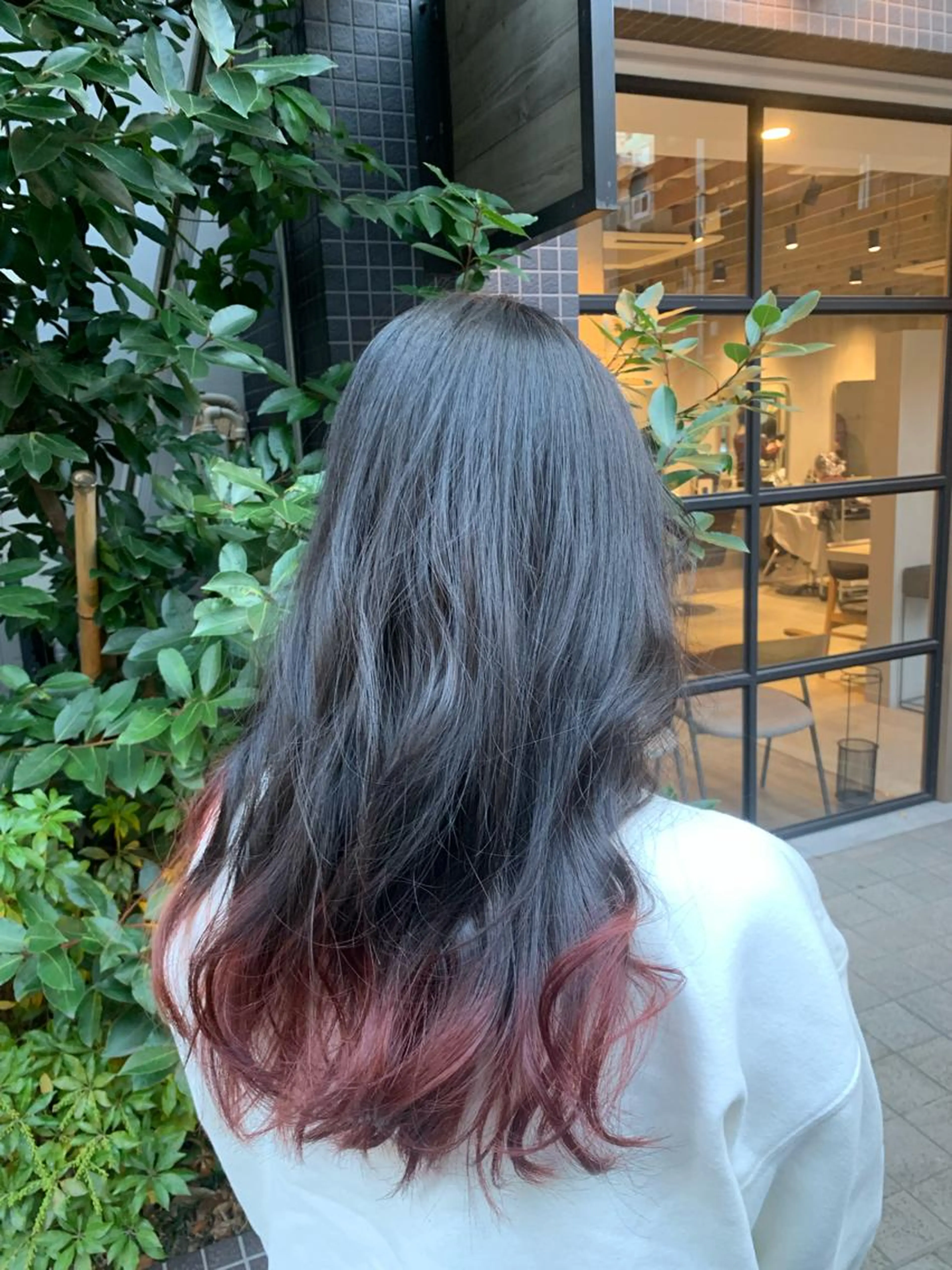 💜🎀圧倒的似合わせ🎀💜前髪カット＋コテ巻き仕上げ💗の写真