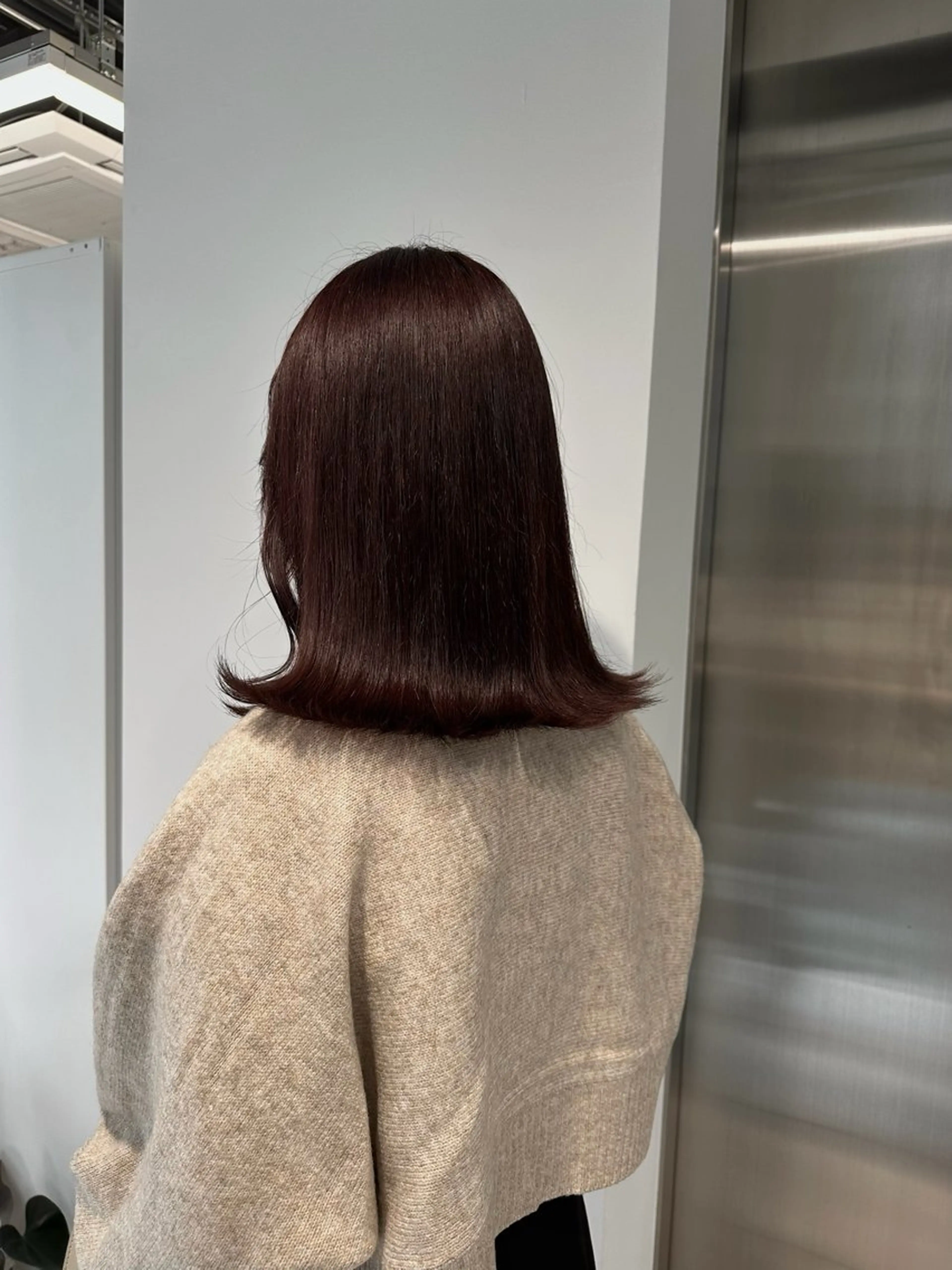 ミディアム カラー キッズ カット ヘアカラー トリートメント オトナヘア🌿 harukaのヘアスタイル