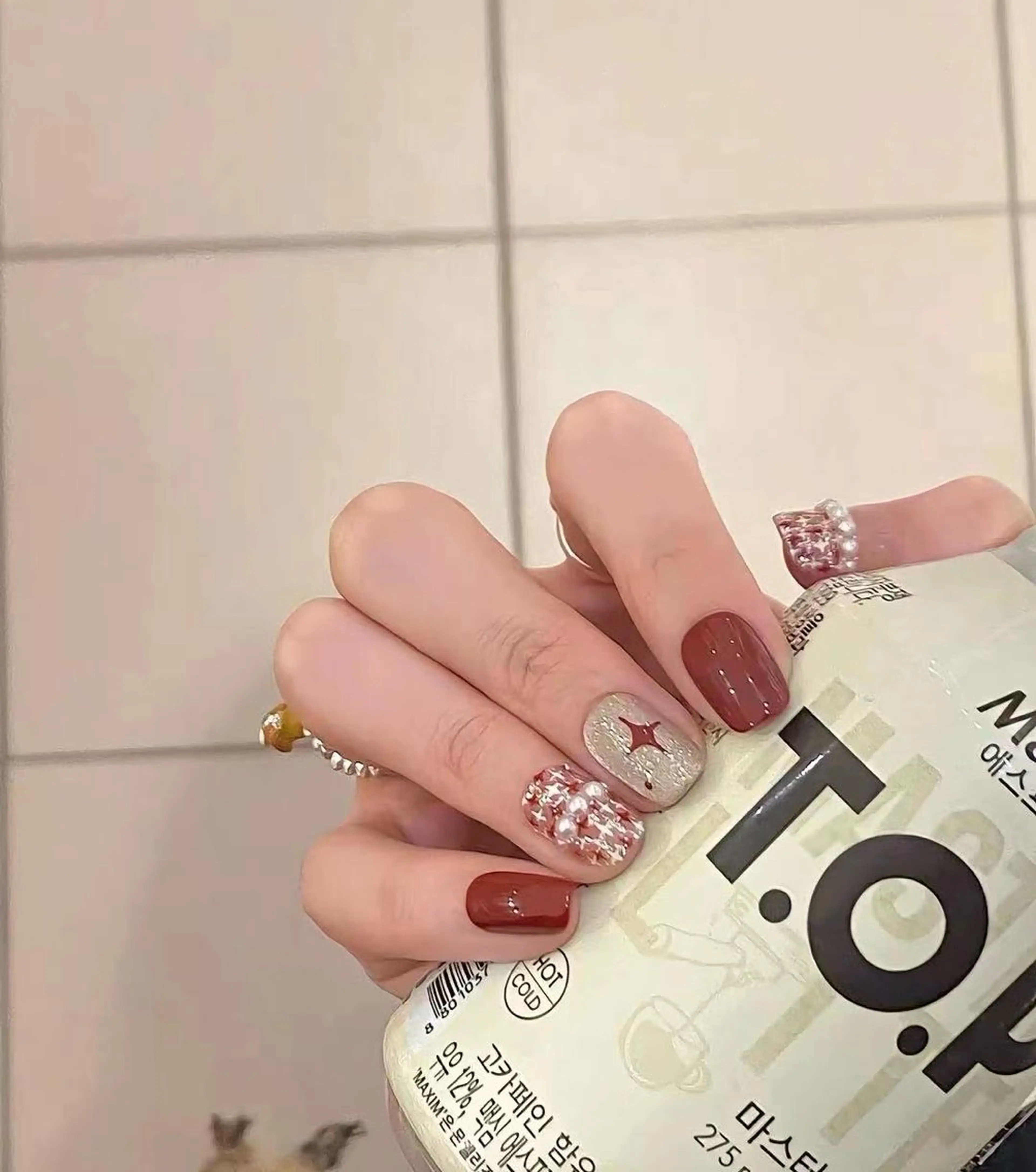 ネイル ✿は✿ぴ ✿ね✿す✿のネイルデザイン