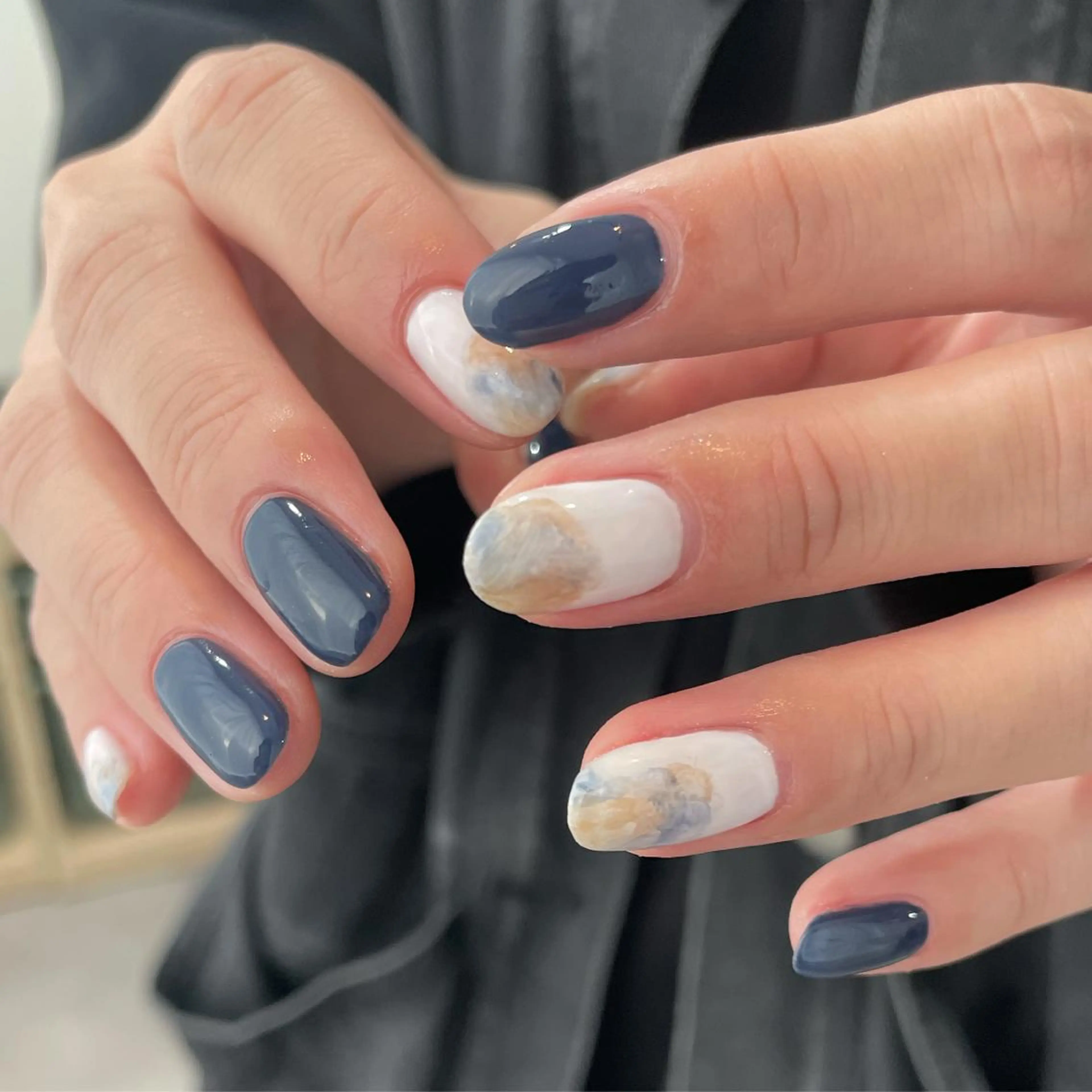 ネイル ニュアンスネイル kiruna living所属・kiruna yumiのネイルデザイン