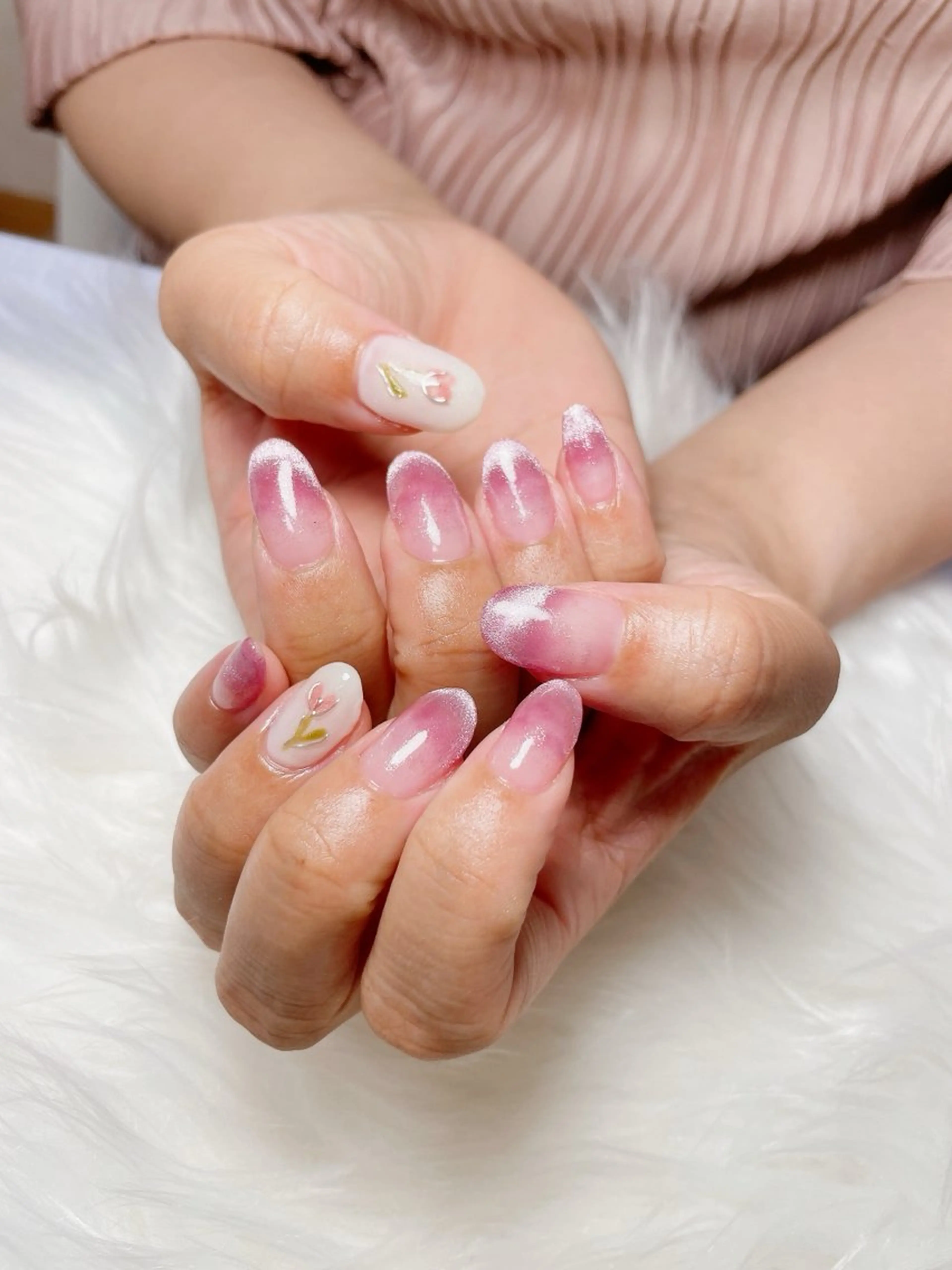 ネイル マグネットネイル nailsalon Rinのネイルデザイン