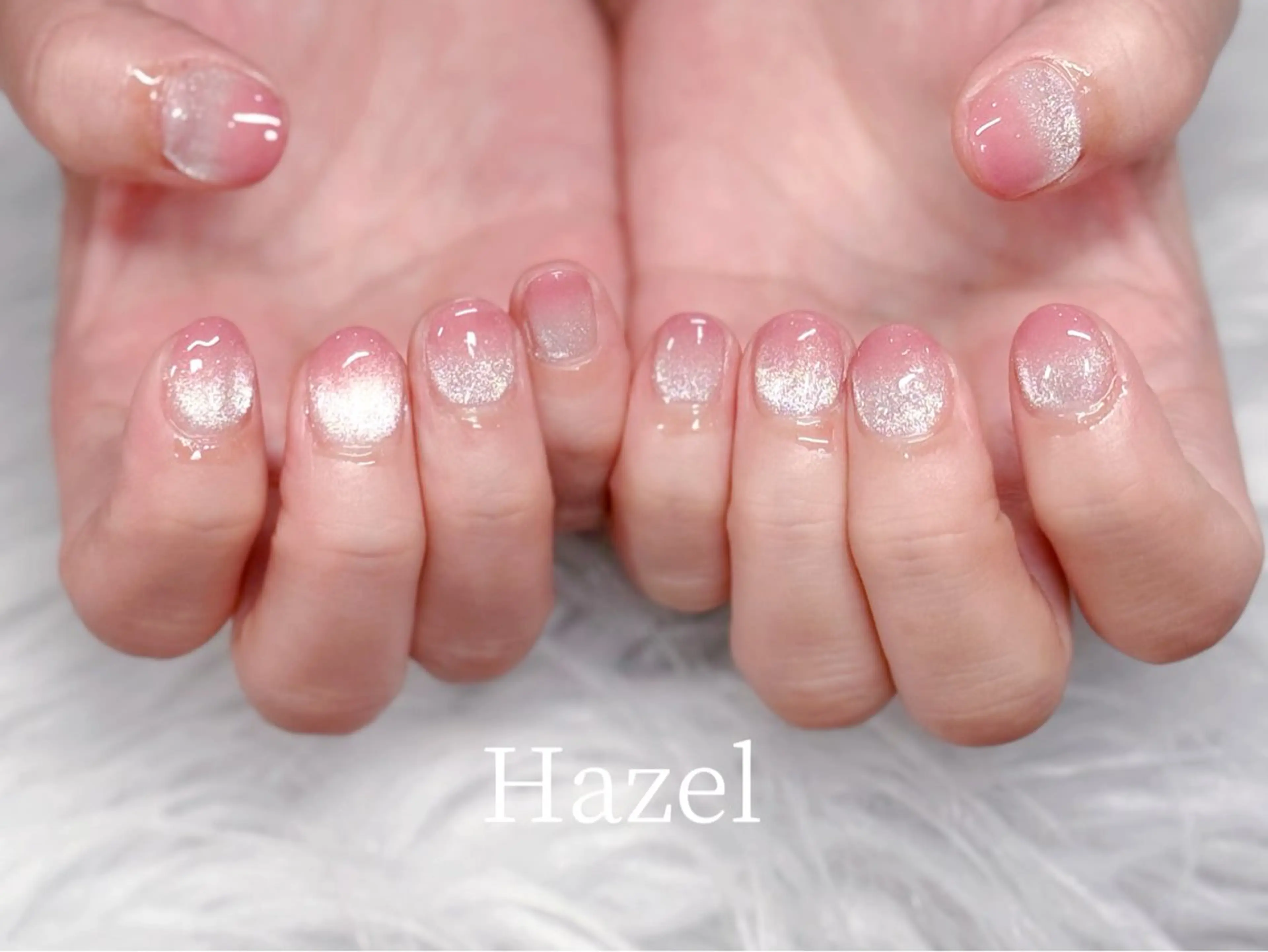 ネイル ワンホンネイル 🤍Hazel ユイ 吉祥寺🤎のネイルデザイン