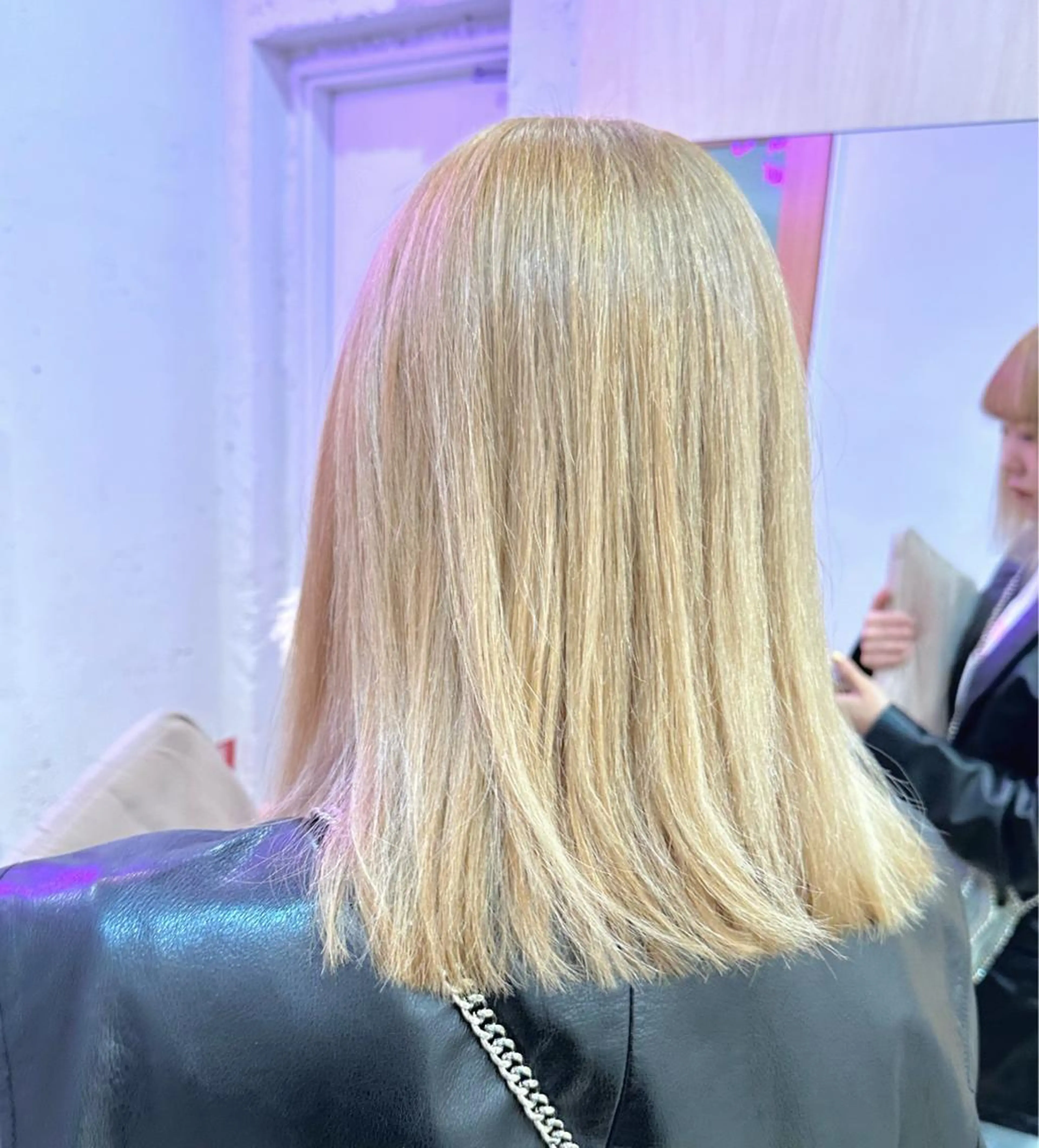 ロング カラー 新宿ケアブリーチ 稲垣颯太のヘアスタイル