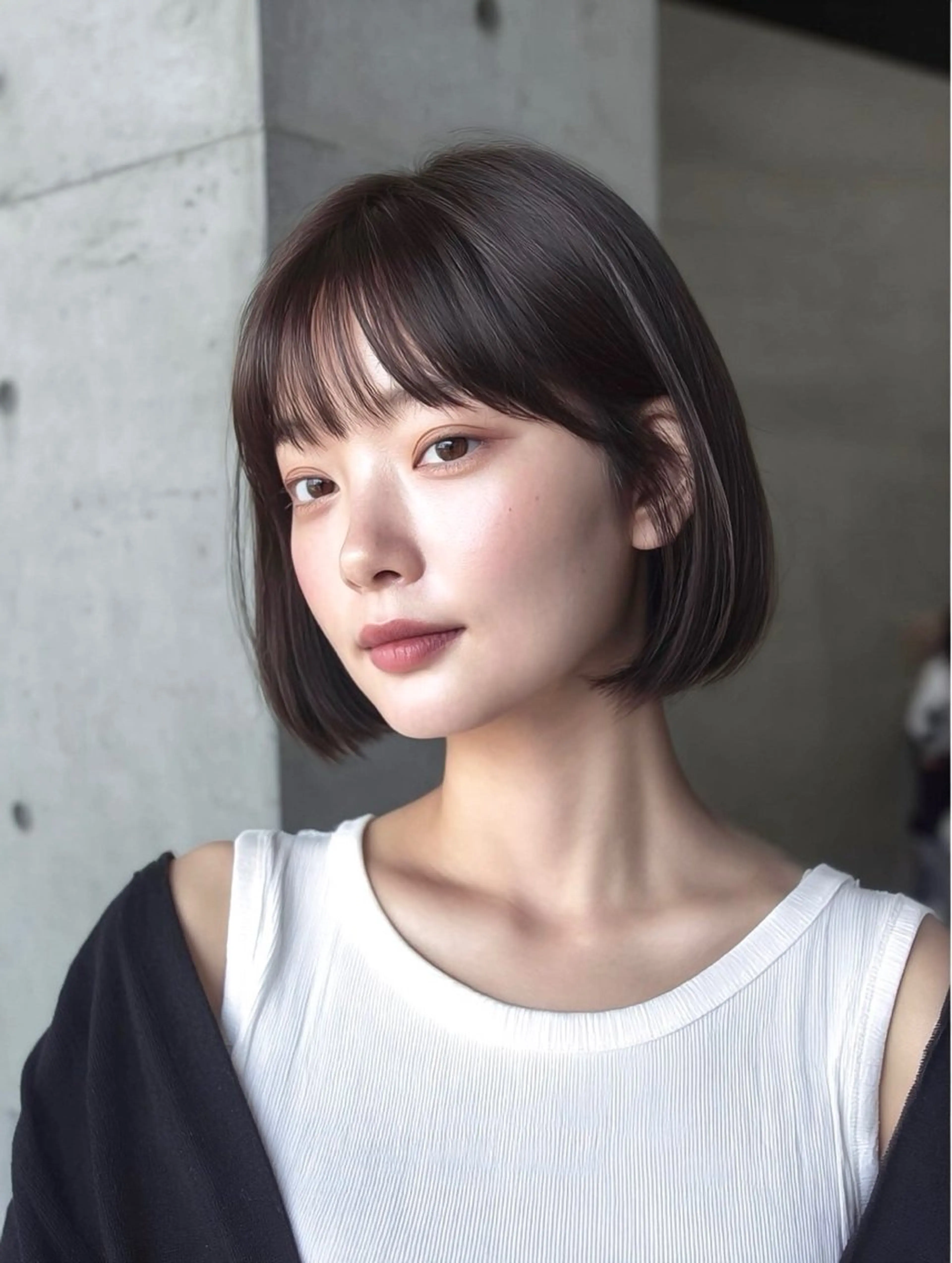 ショート カラー ヘアアレンジ カット ヘアカラー トリートメント リベルテ所属・♦️髪質改善韓国レイ ヤー♦️副店長のヘアスタイル