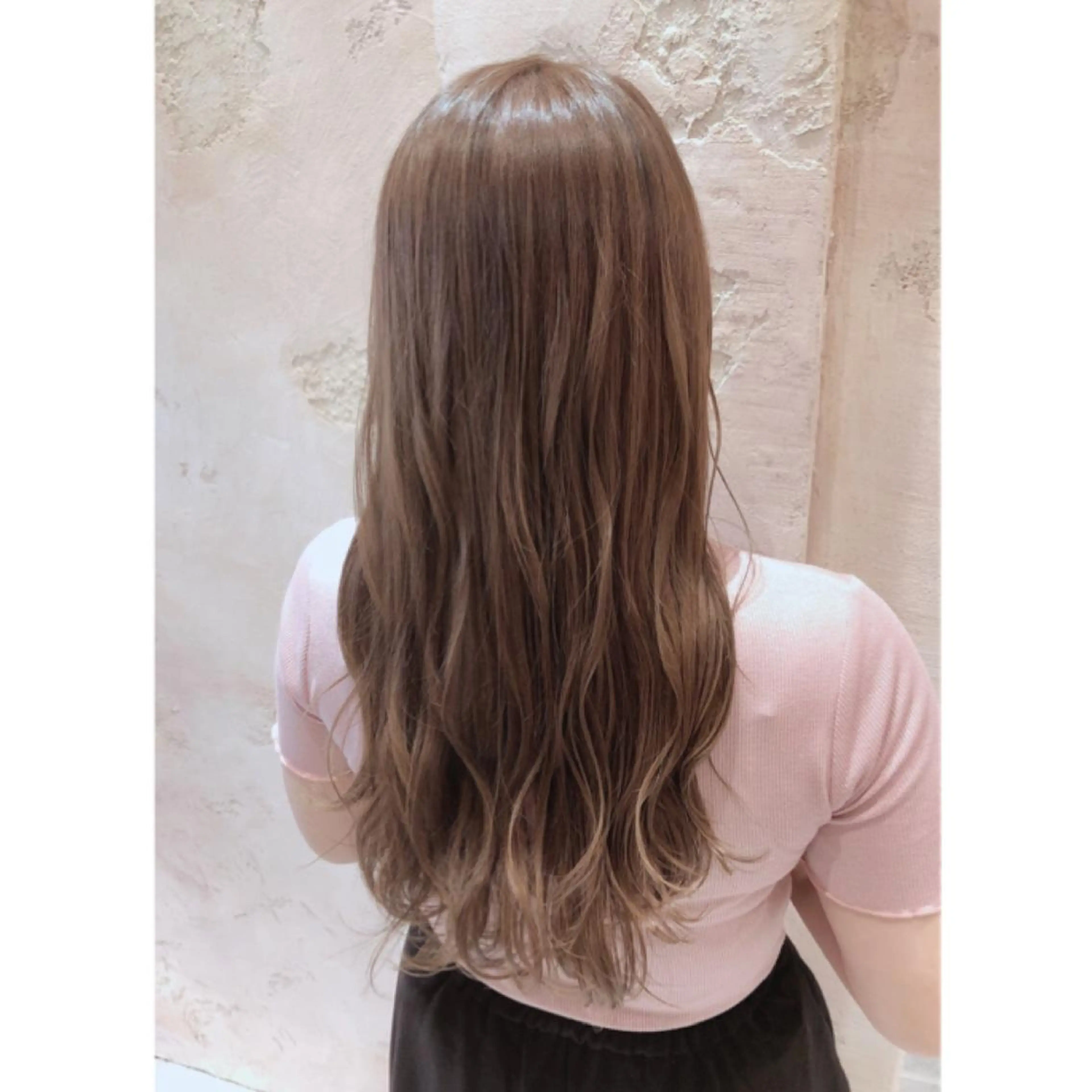 ミディアム カット ヘアカラー トリートメント 代表山口ひな 髪質改善のプロのヘアスタイル