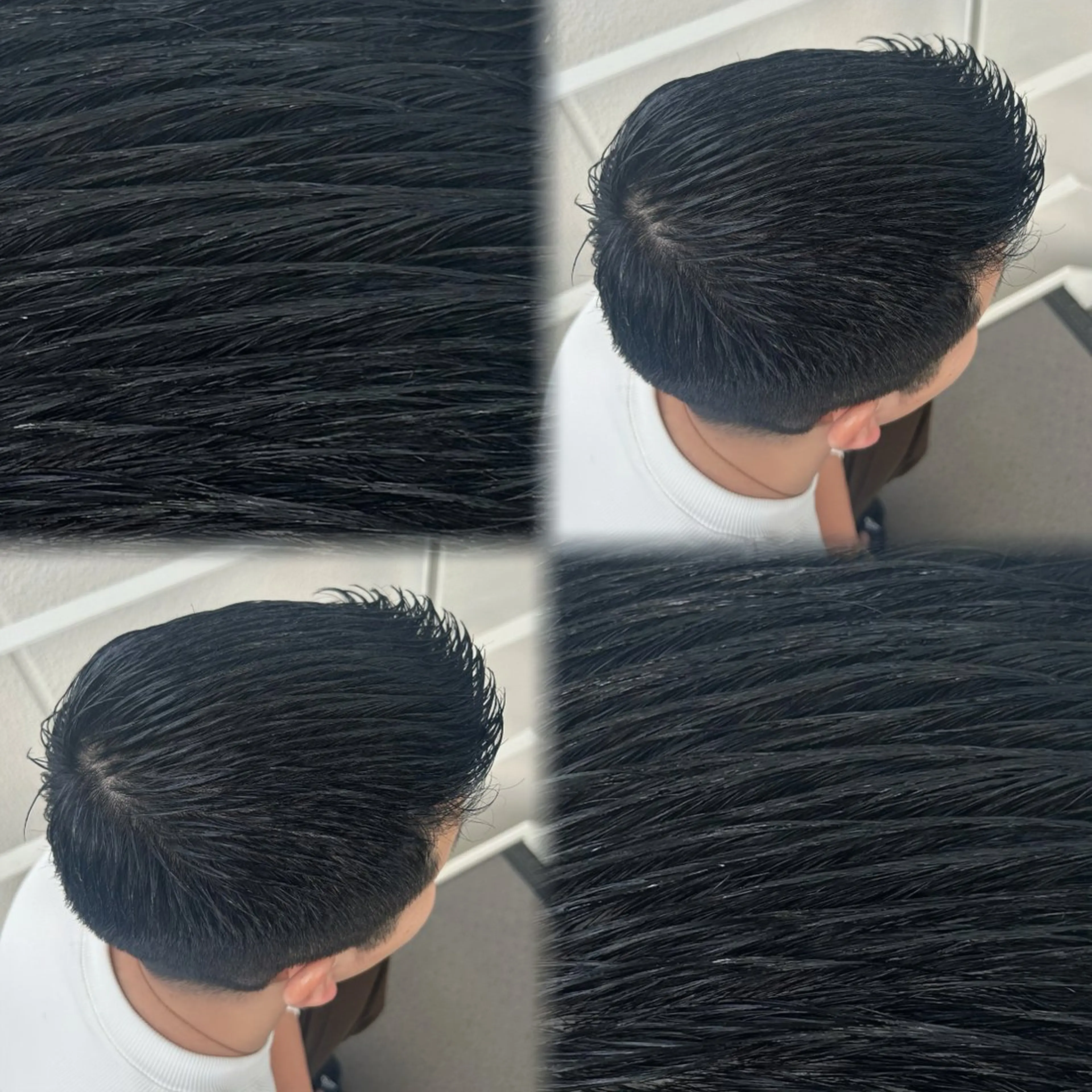 カラー メンズ rin/艶髪特化/ 暗髪/透明感のヘアスタイル