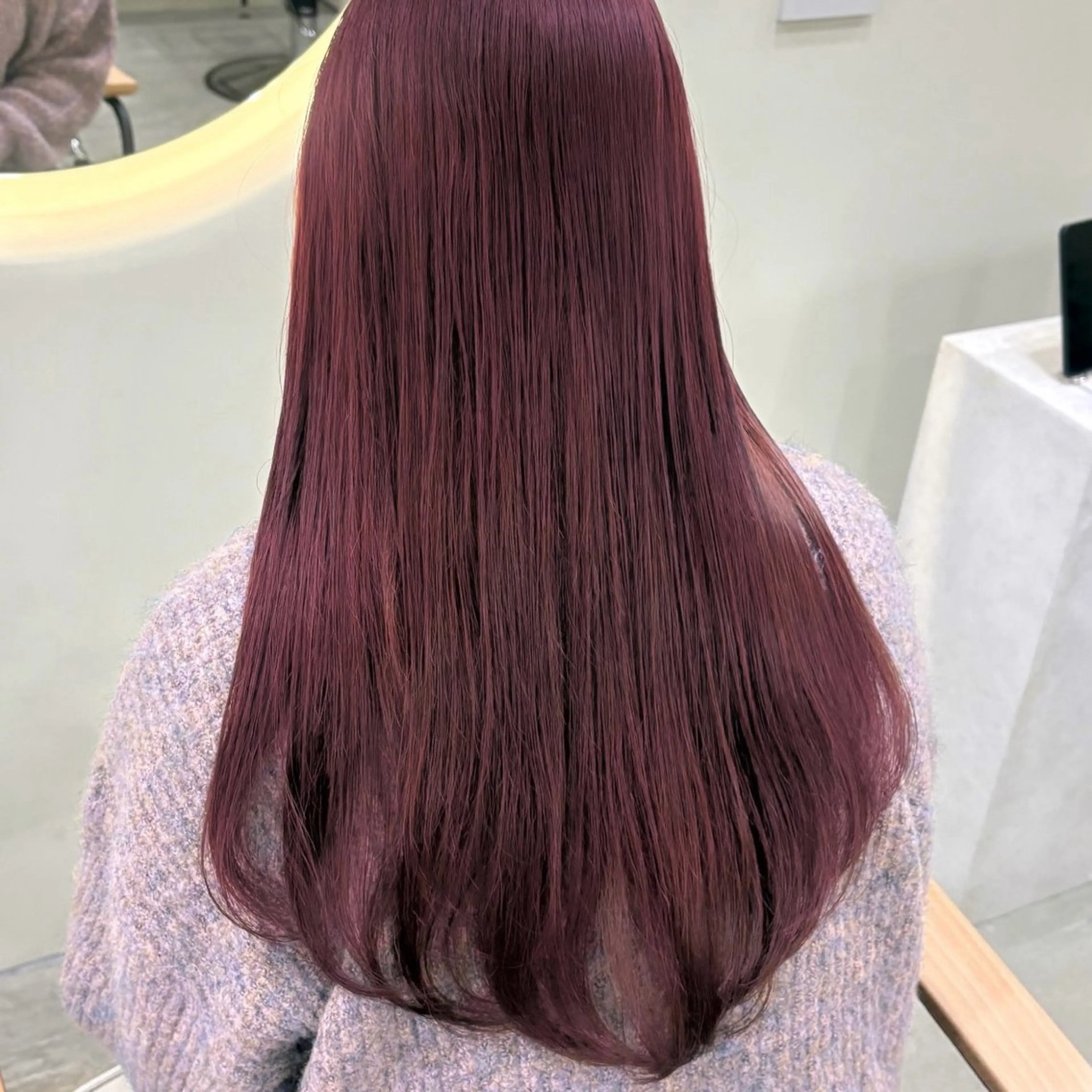 ロング カラー カット ヘアカラー トリートメント hana/艶髪 /透明感カラー🪞のヘアスタイル