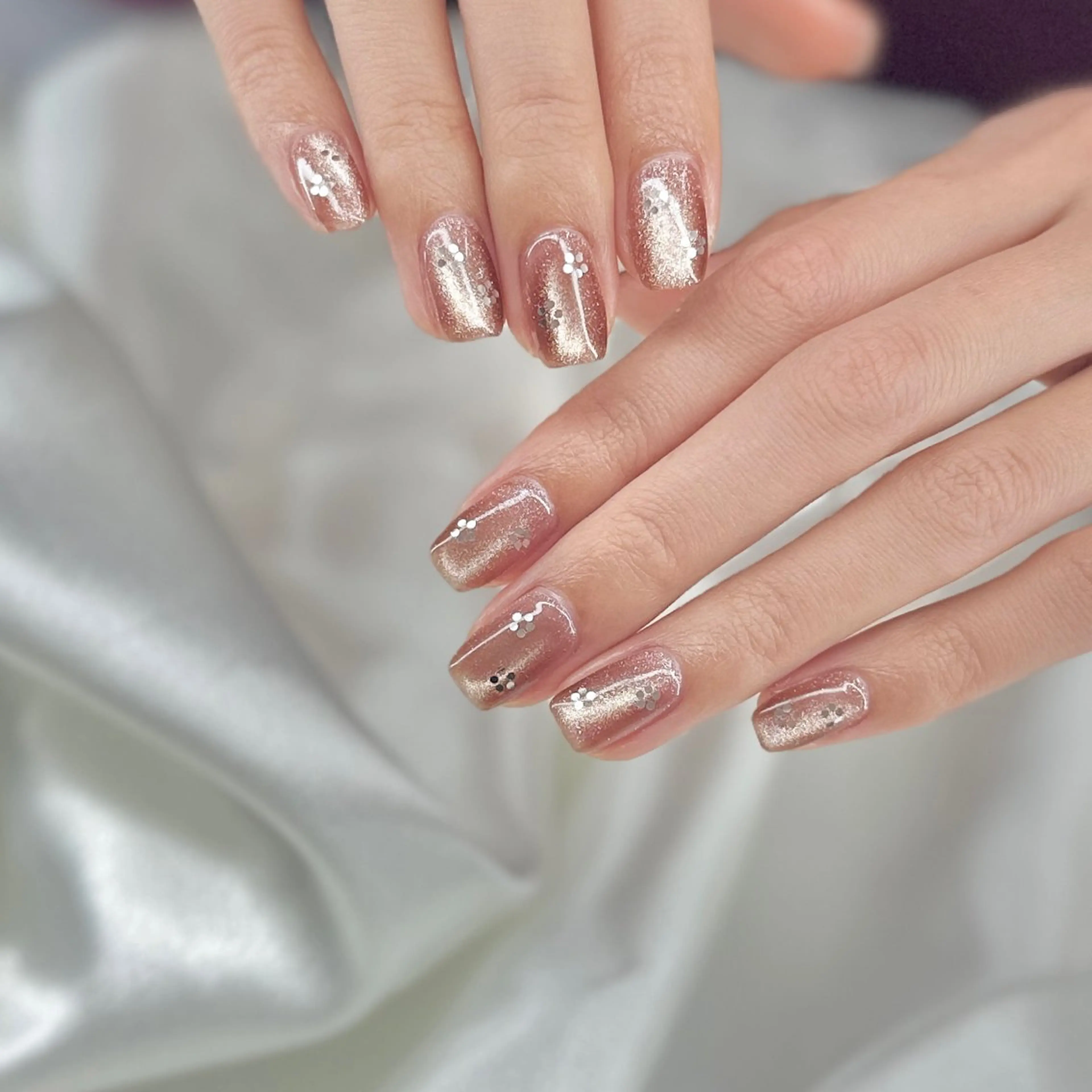 ネイル キラキラネイル RIKAKO🫧 矢場町/栄/名古屋のネイルデザイン