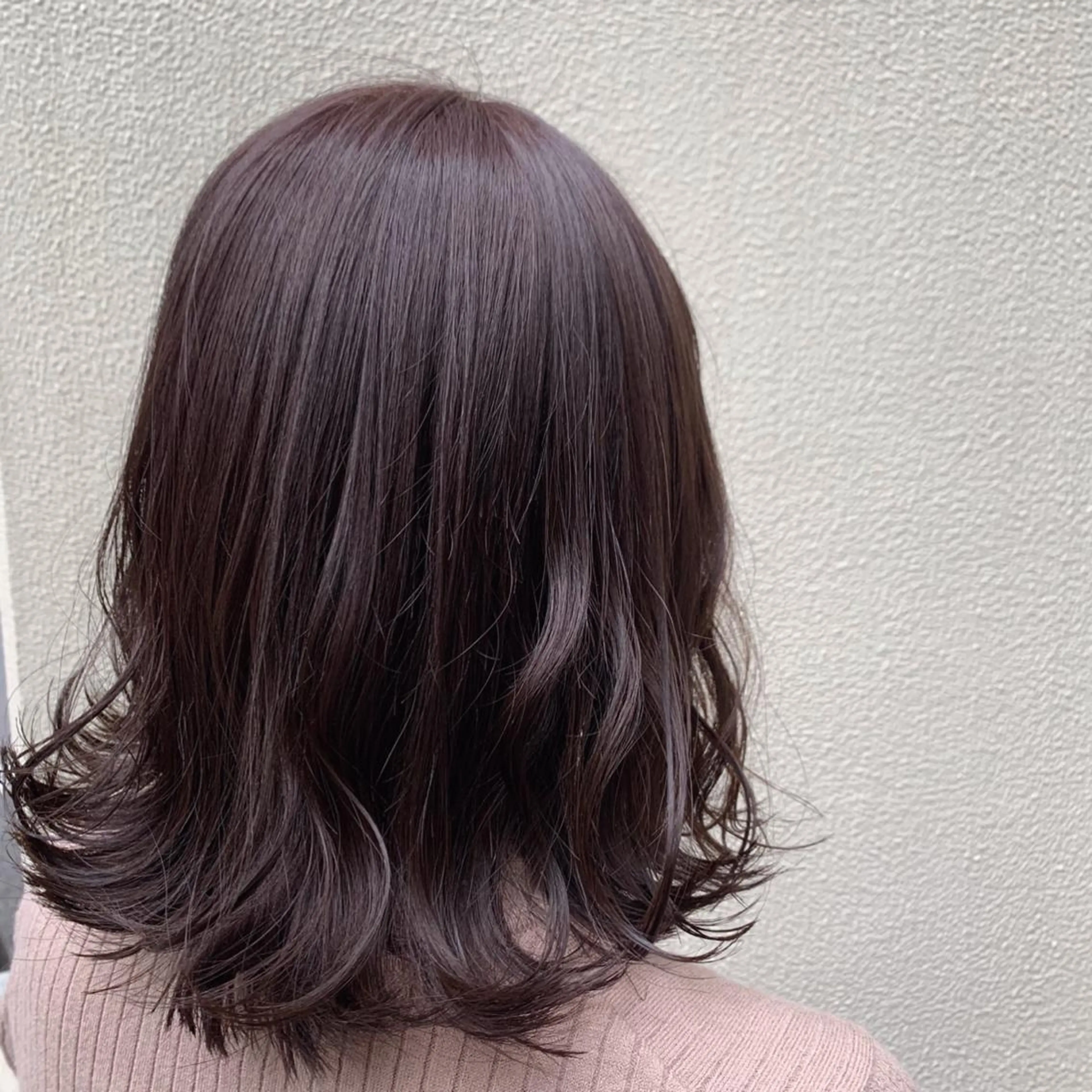 ミディアム アッシュ ヘアカラー 縮毛矯正 Jewel Box所属・髪質改善ストレート 特化⭐️杉本奈稀沙のヘアスタイル