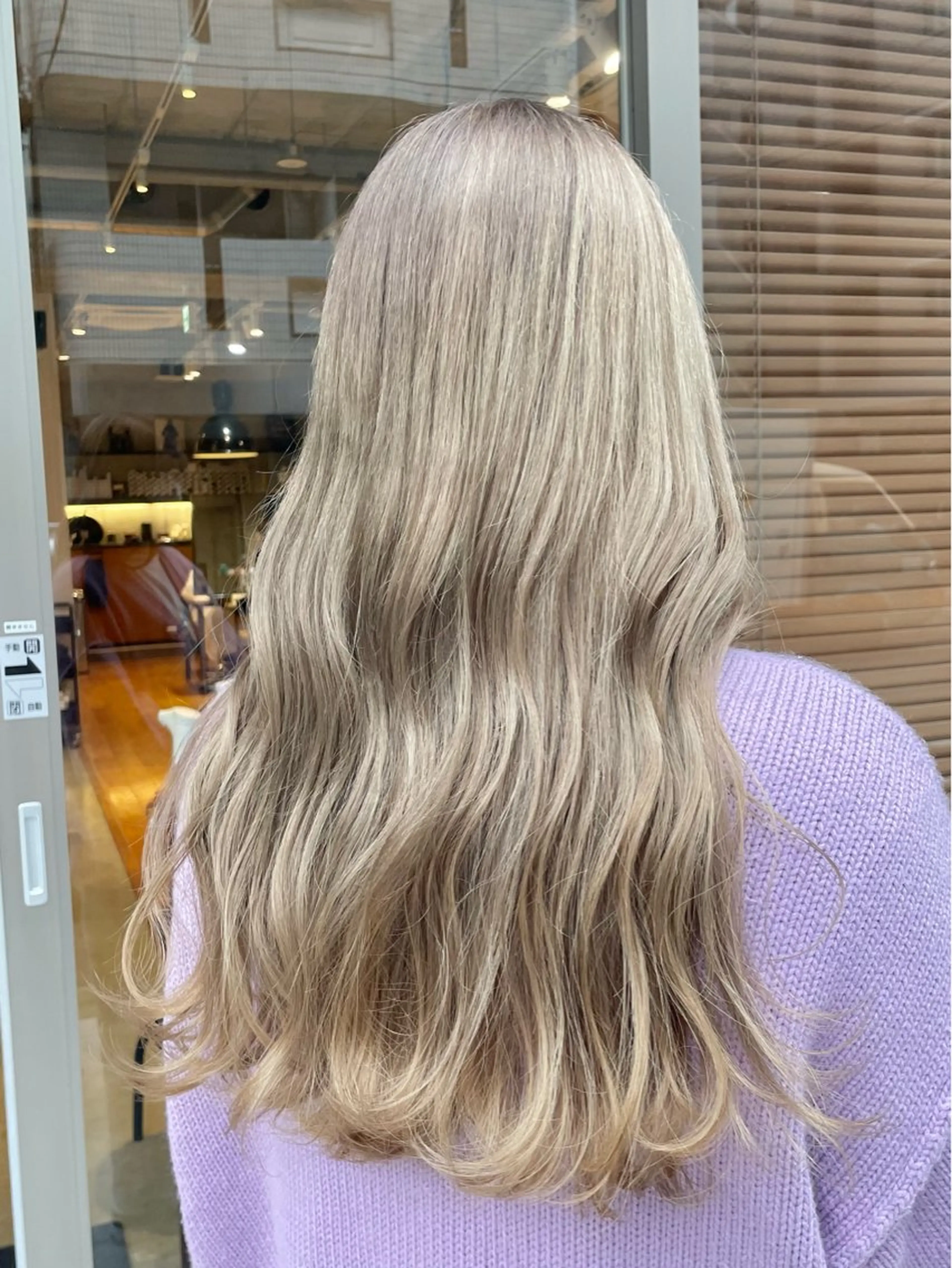 ロング カラー ツヤ髪ロング 髪質改善🪞✨三好梓のヘアスタイル