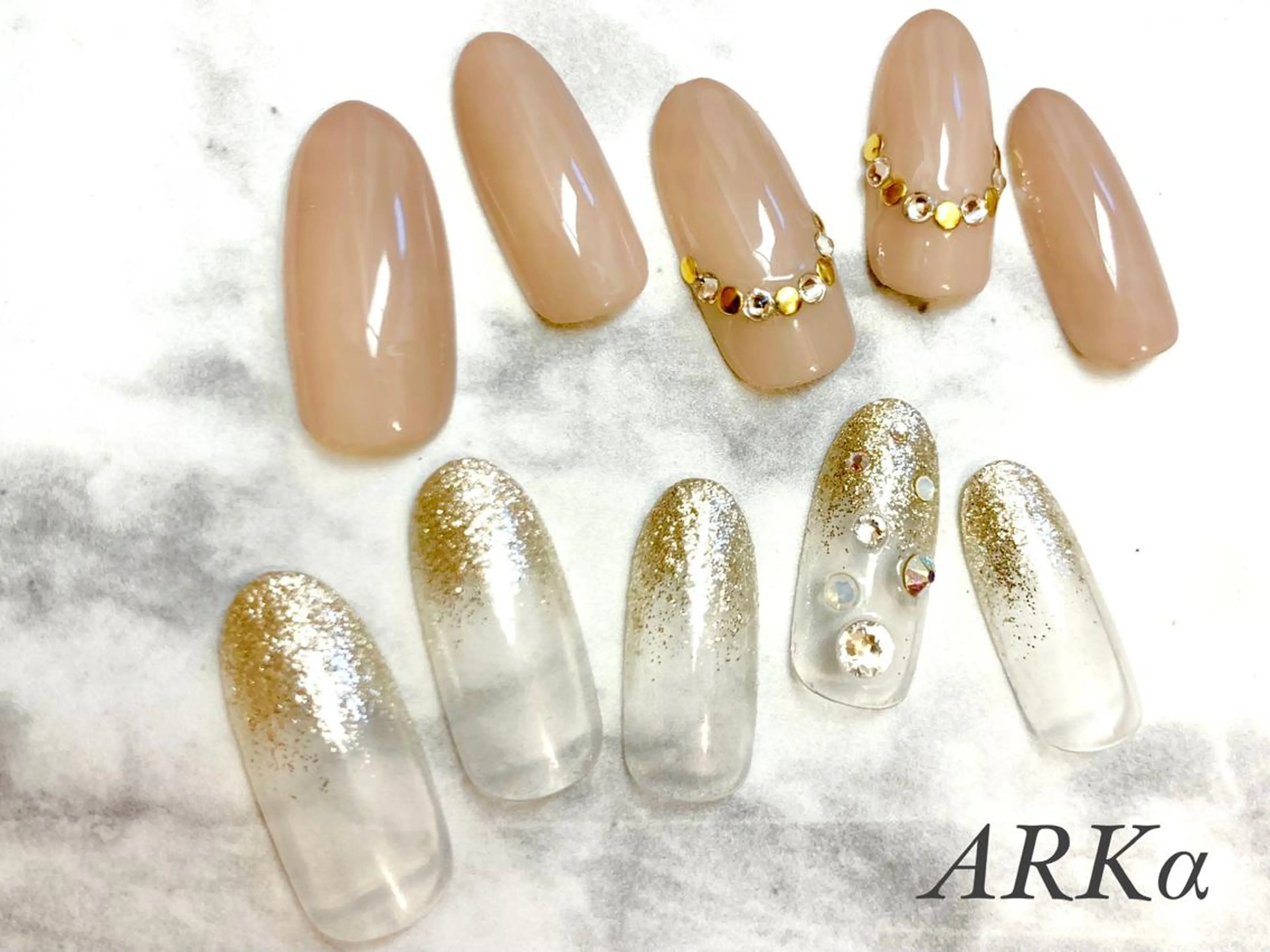 ネイル ハンドネイル Nailsalon ARKαのネイルデザイン