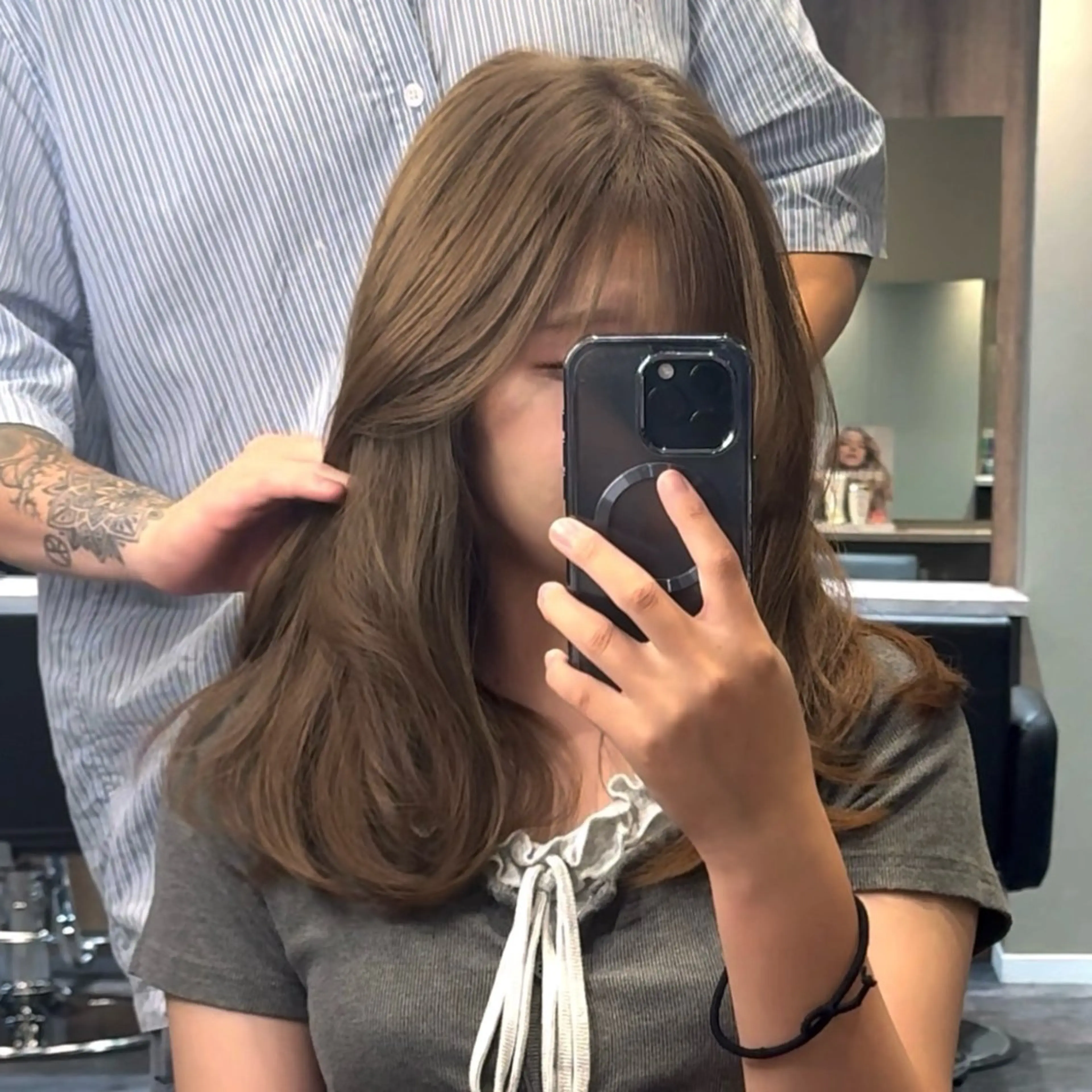 ロング カラー ヘアカラー 🇺🇸海外デザイン iCON TOKYOのヘアスタイル