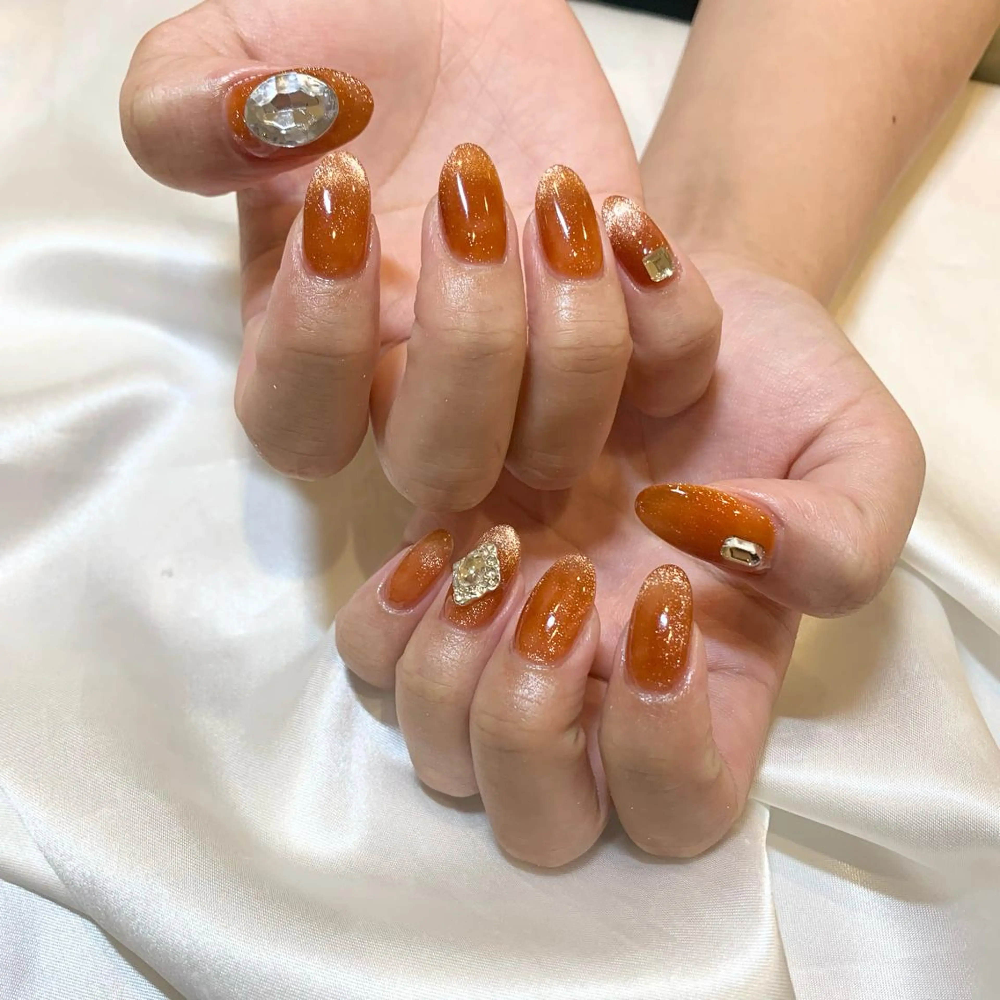 ネイル マグネットネイル ハンドネイル ui nailのネイルデザイン