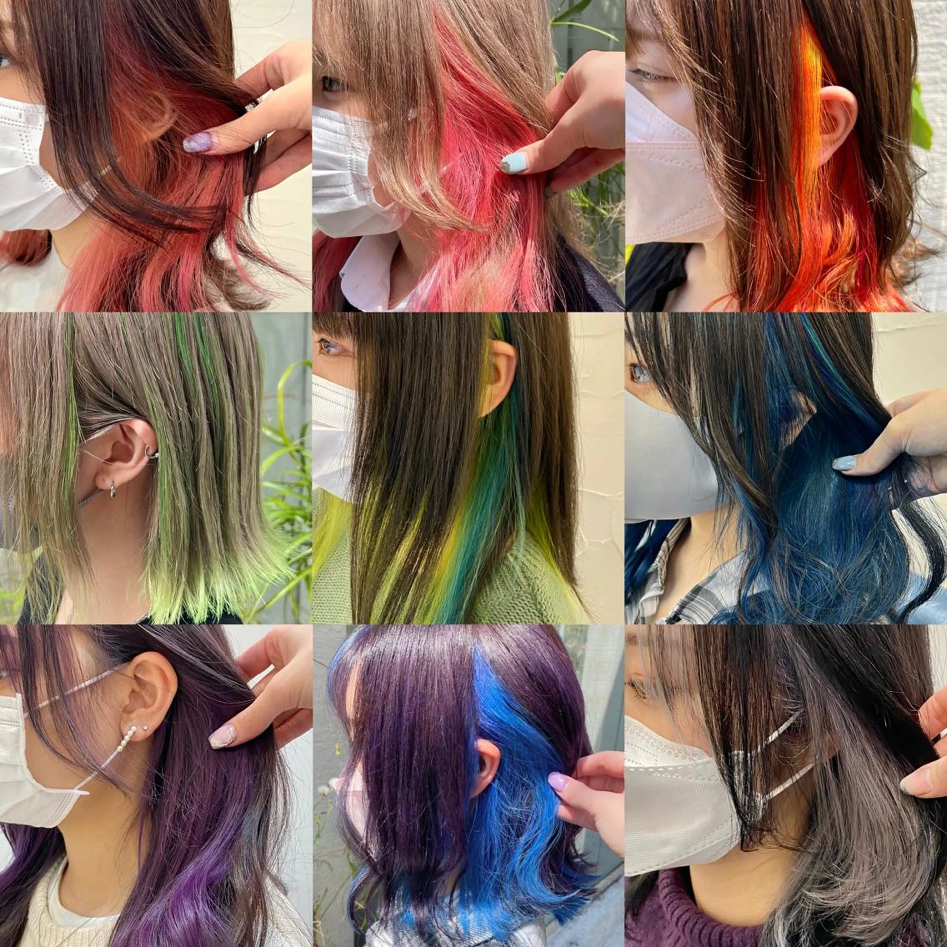 セミロング カラー ヘアカラー uros.所属・メンズパーマ/ エクステ🌞セナのヘアスタイル