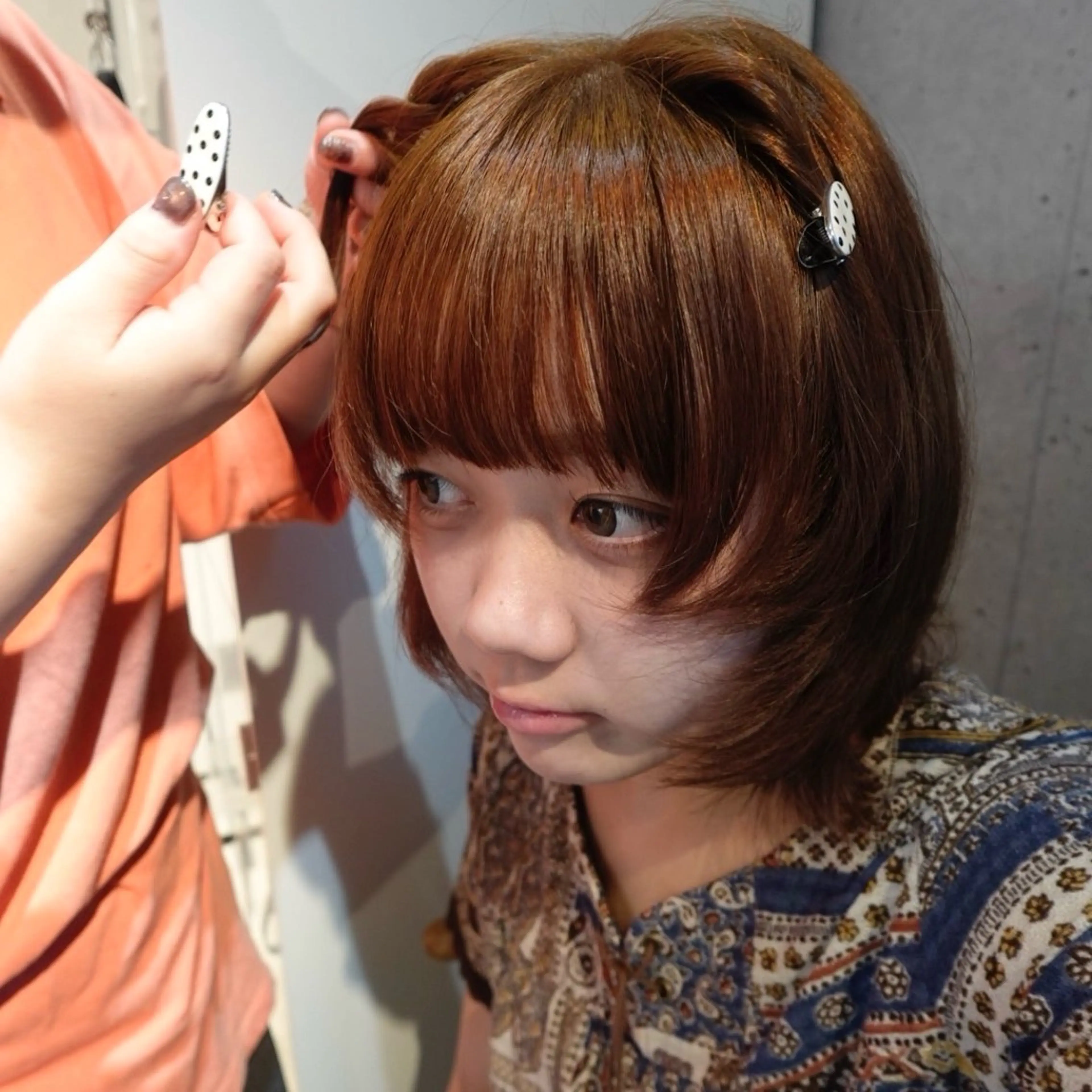 カラー ヘアカラー タッセルボブ 美容師🫧SONAのヘアスタイル