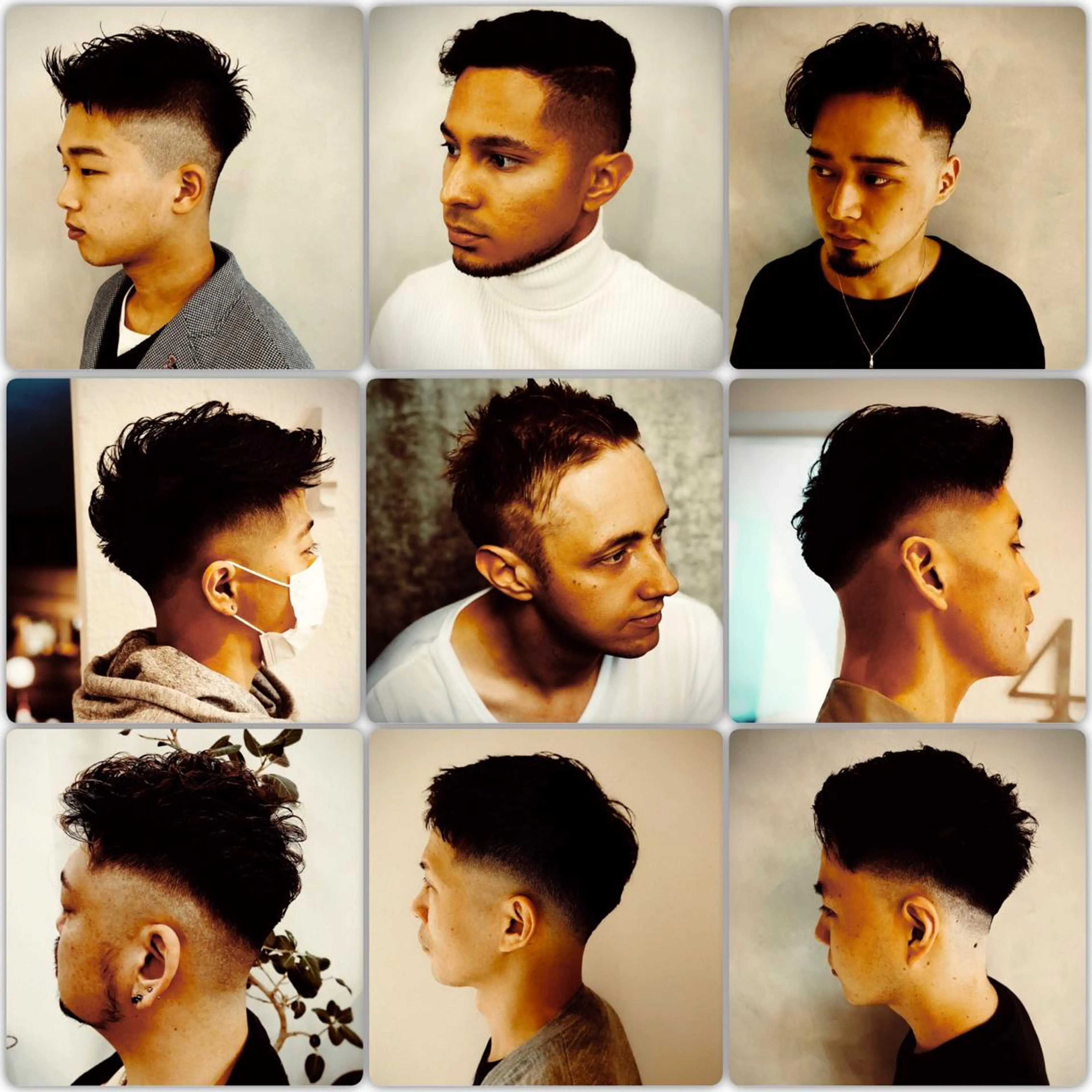 メンズ フェードカット スキンフェード EIGHT 船橋のヘアスタイル