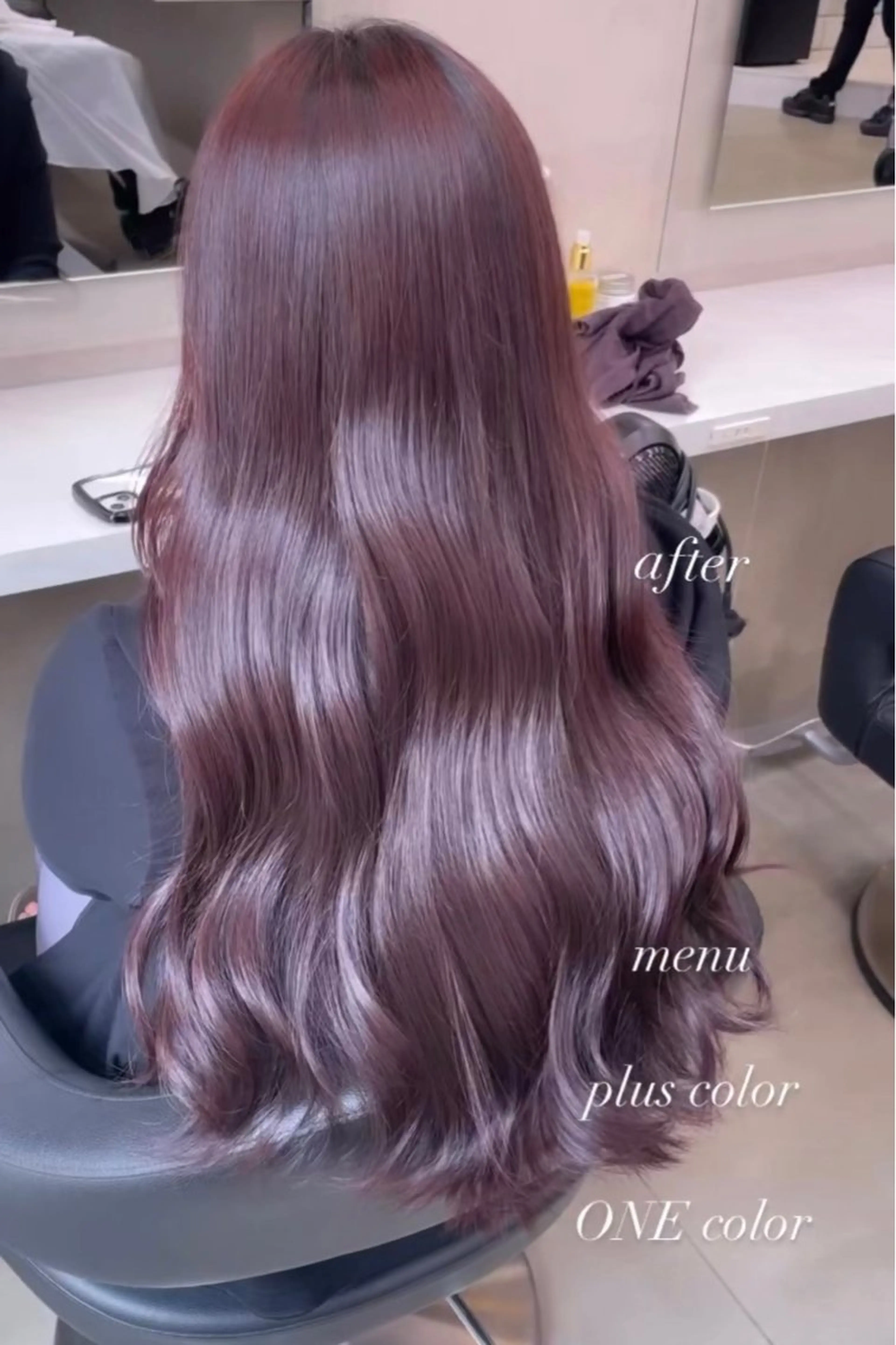 ミディアム カラー ヘアアレンジ メンズ キッズ ♥️韓国ヘア レイヤー♥️ゆりのヘアスタイル