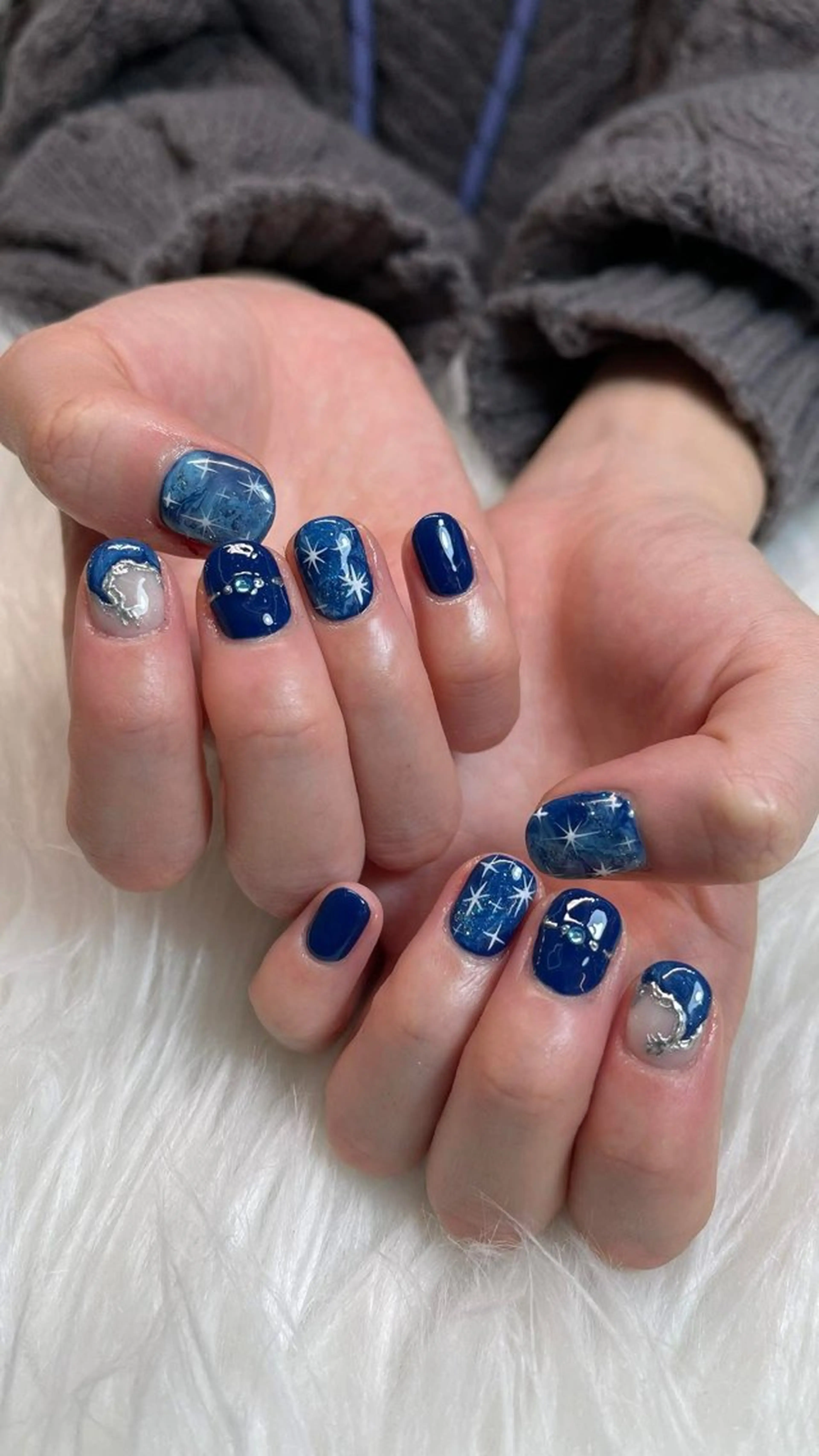 ネイル アートネイル チークネイル 長さ出し フットネイル フレンチネイル Lily nails studio所属・Lily nails studioのネイルデザイン