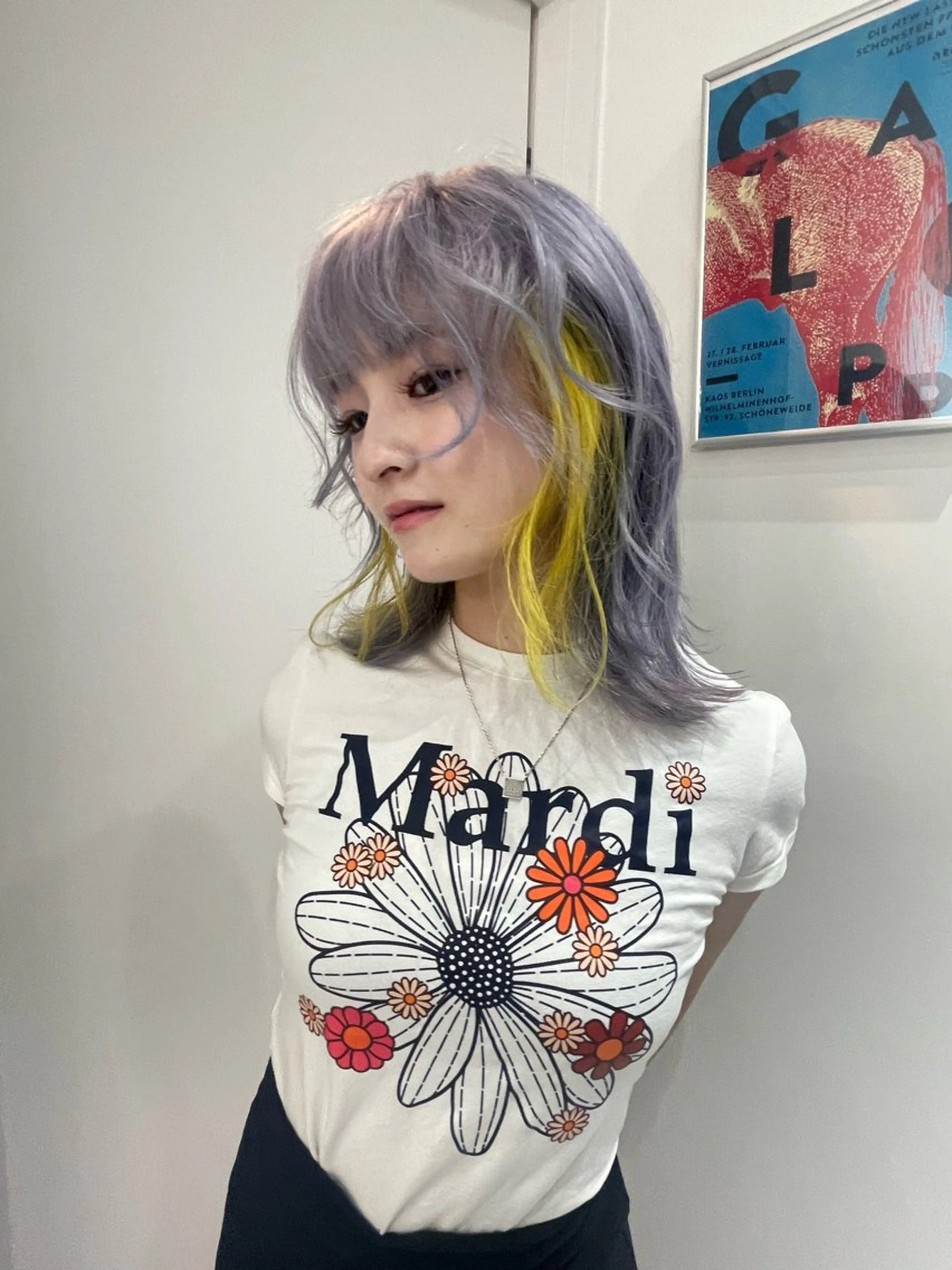 セミロング カラー ヘアカラー Je suis heureuse Miel所属・🐩艶カラー/ chisato🌙のヘアスタイル