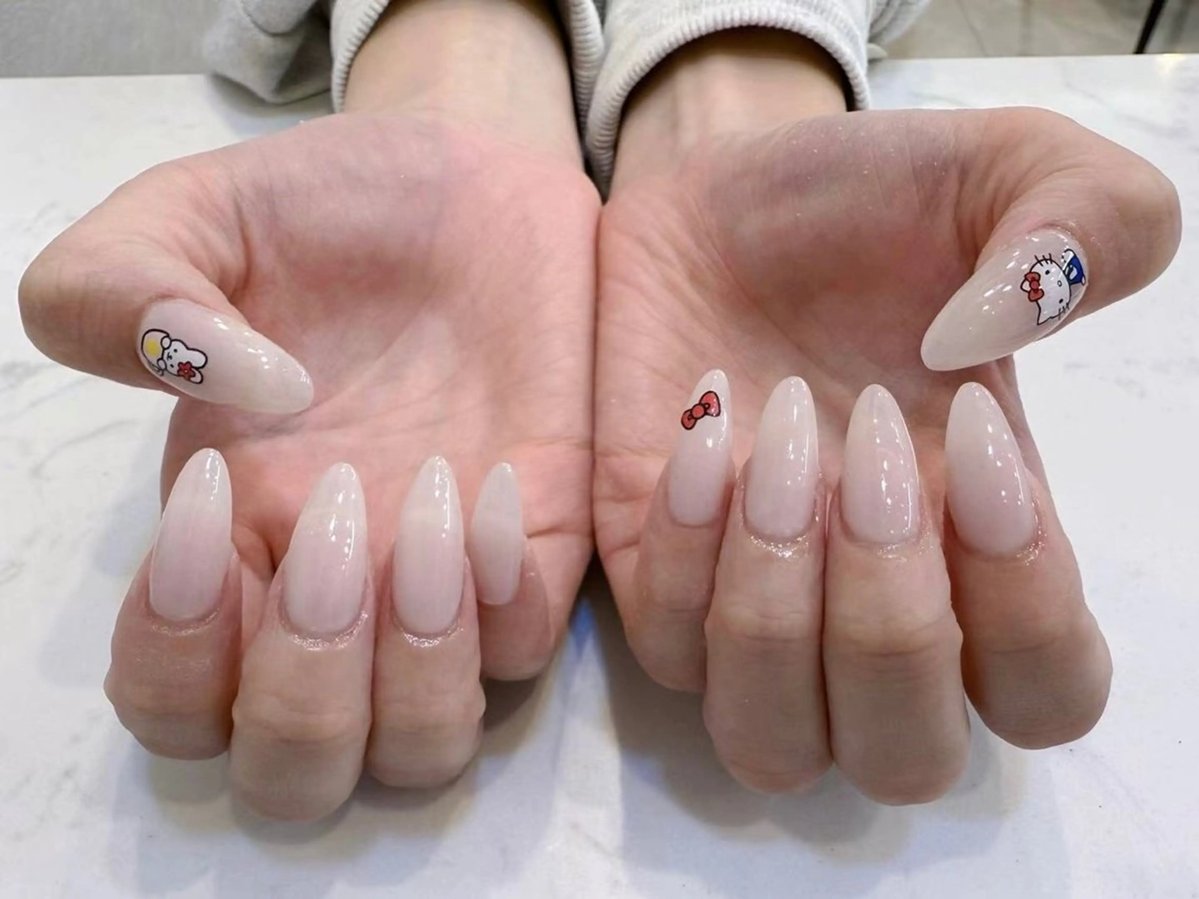 ネイル アートネイル クリアネイル フラワーネイル フットネイル ジェルネイル My nail所属・babarla Nailのネイルデザイン