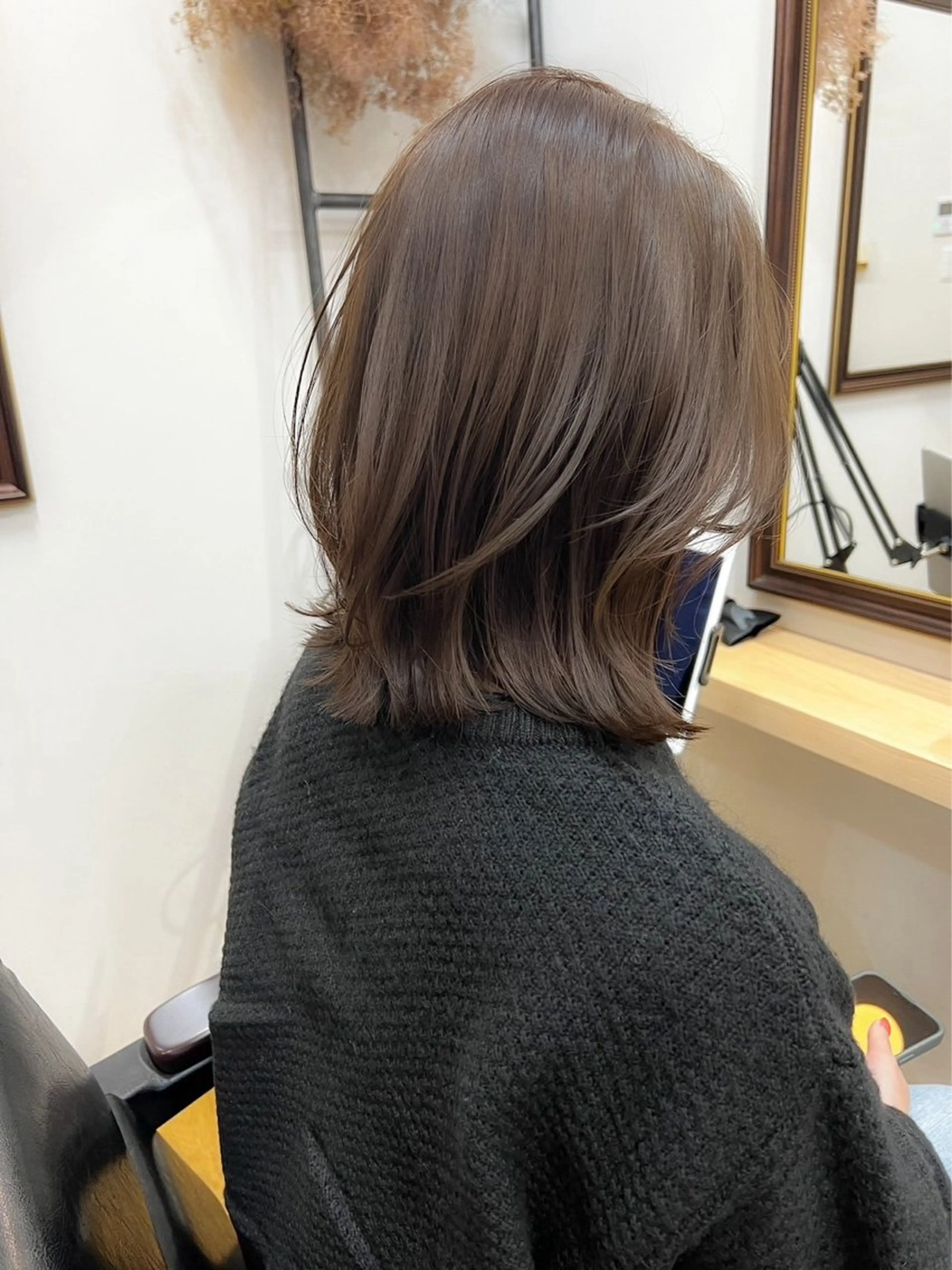 ミディアム カラー ヘアカラー トリートメント tender所属・tender hair salonのヘアスタイル