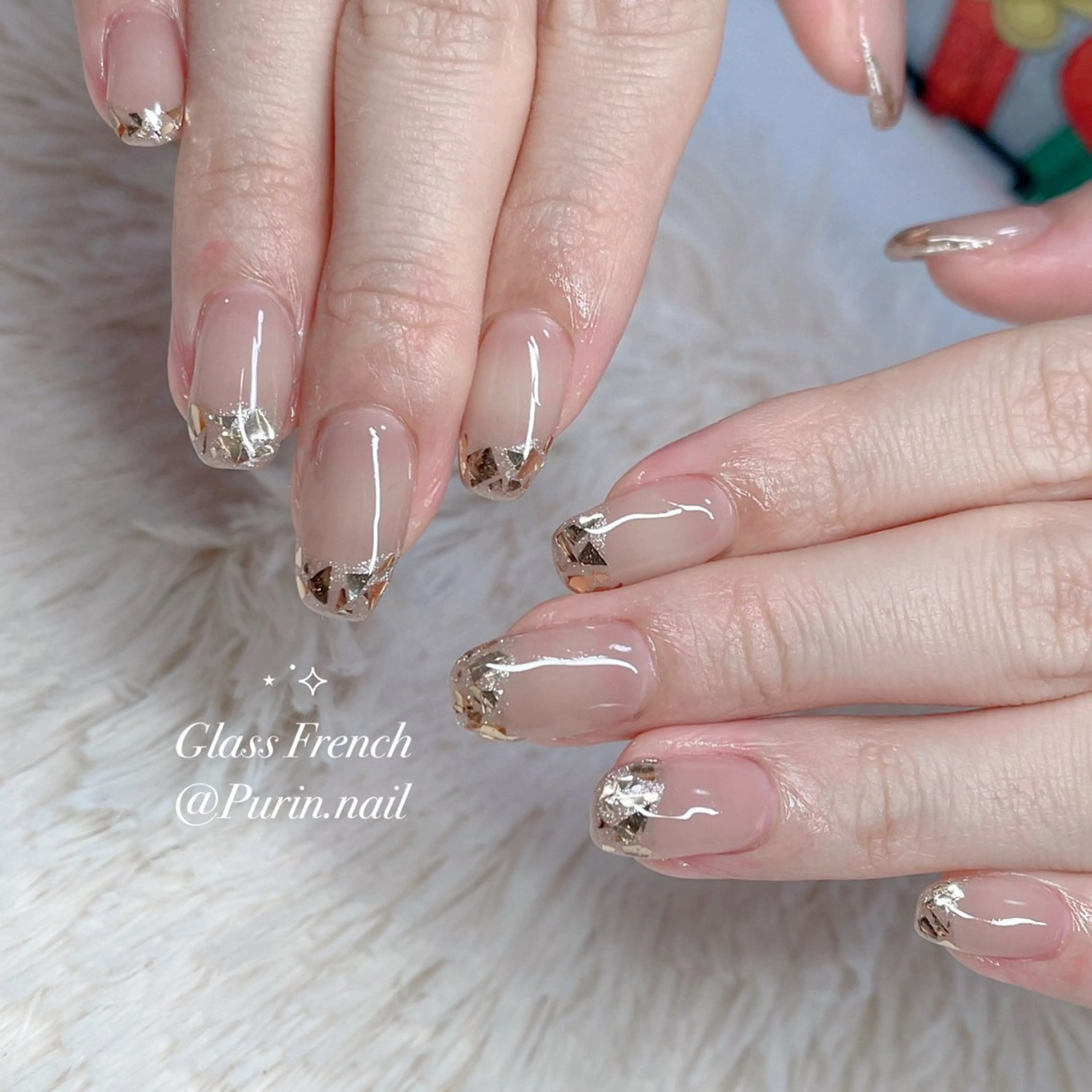 ネイル ハンドネイル Nails by Purin🍮のネイルデザイン