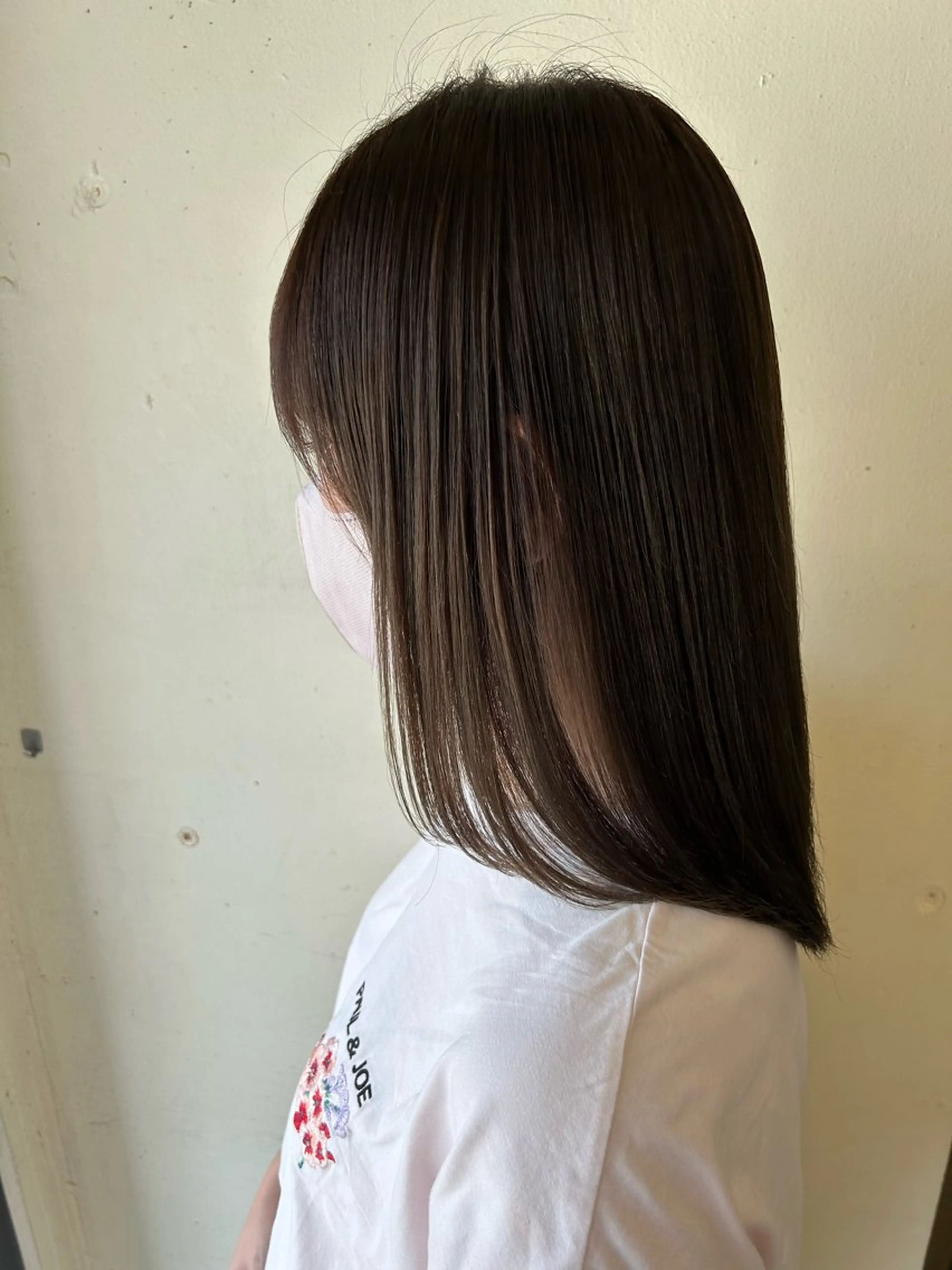 セミロング トリートメント 高津 千慧のヘアスタイル