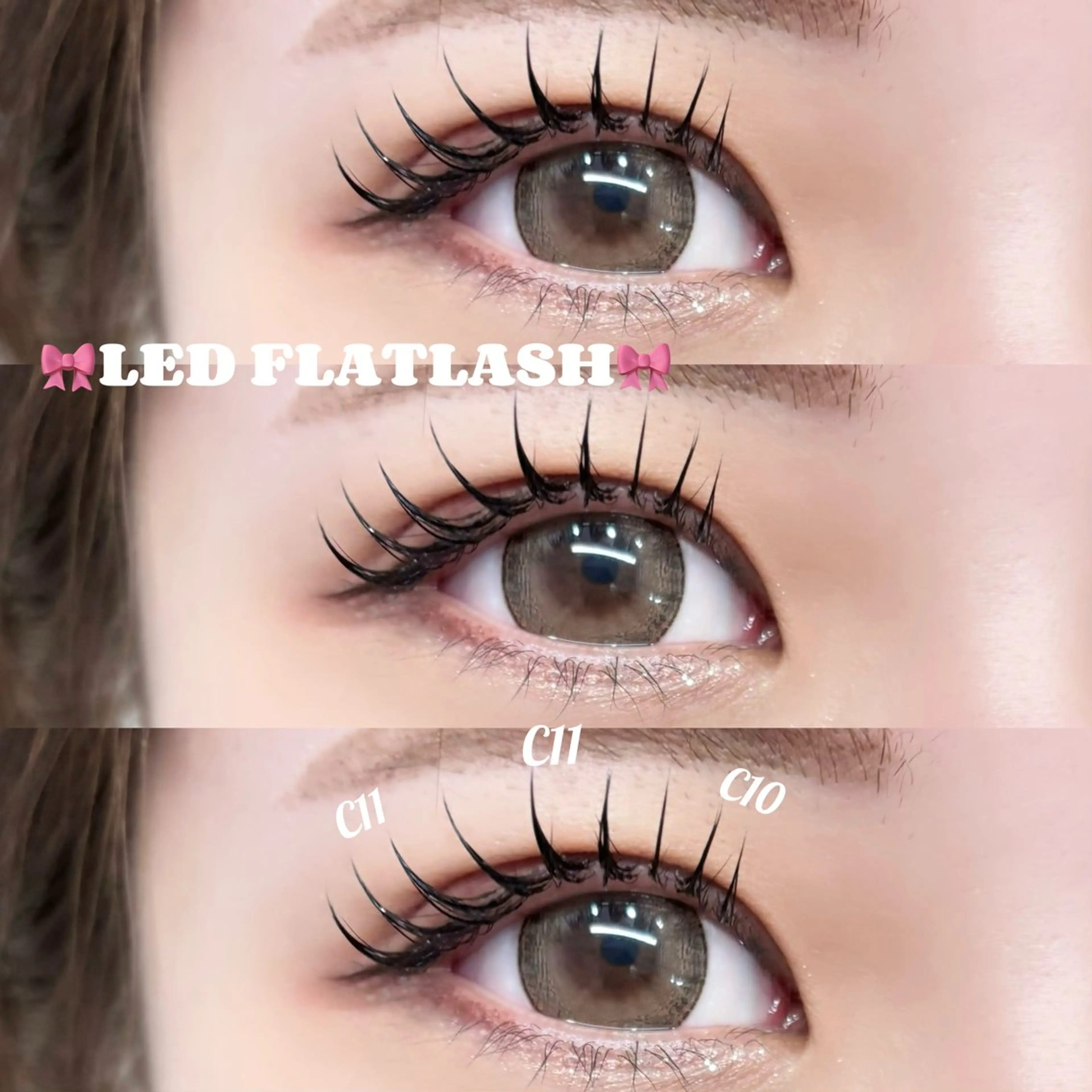 マツエク・マツパ フラットラッシュ Fericia 🎀ERIKAのマツエク・マツパデザイン