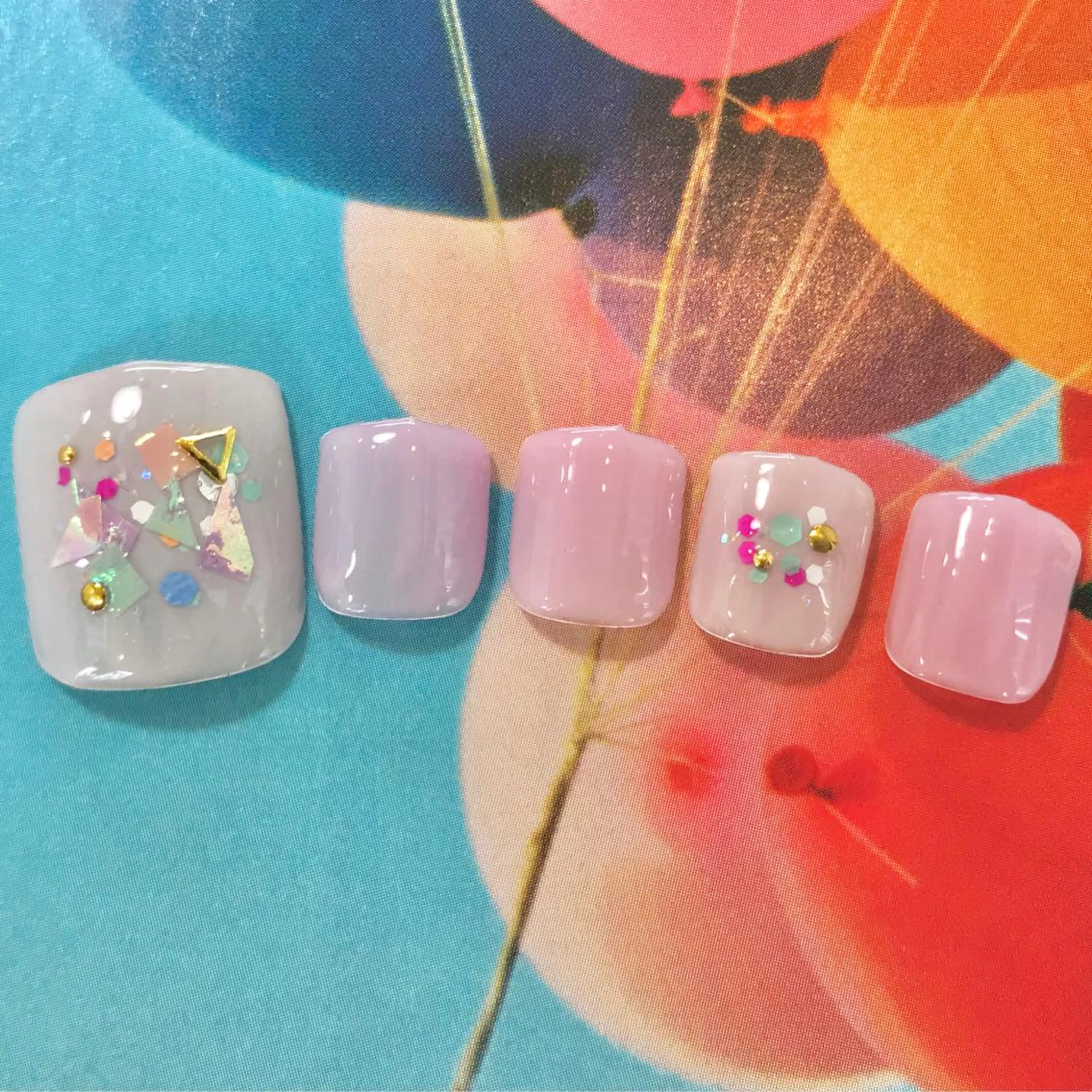 ネイル フットネイル nail salon Neige所属・nail salon Neigeのネイルデザイン