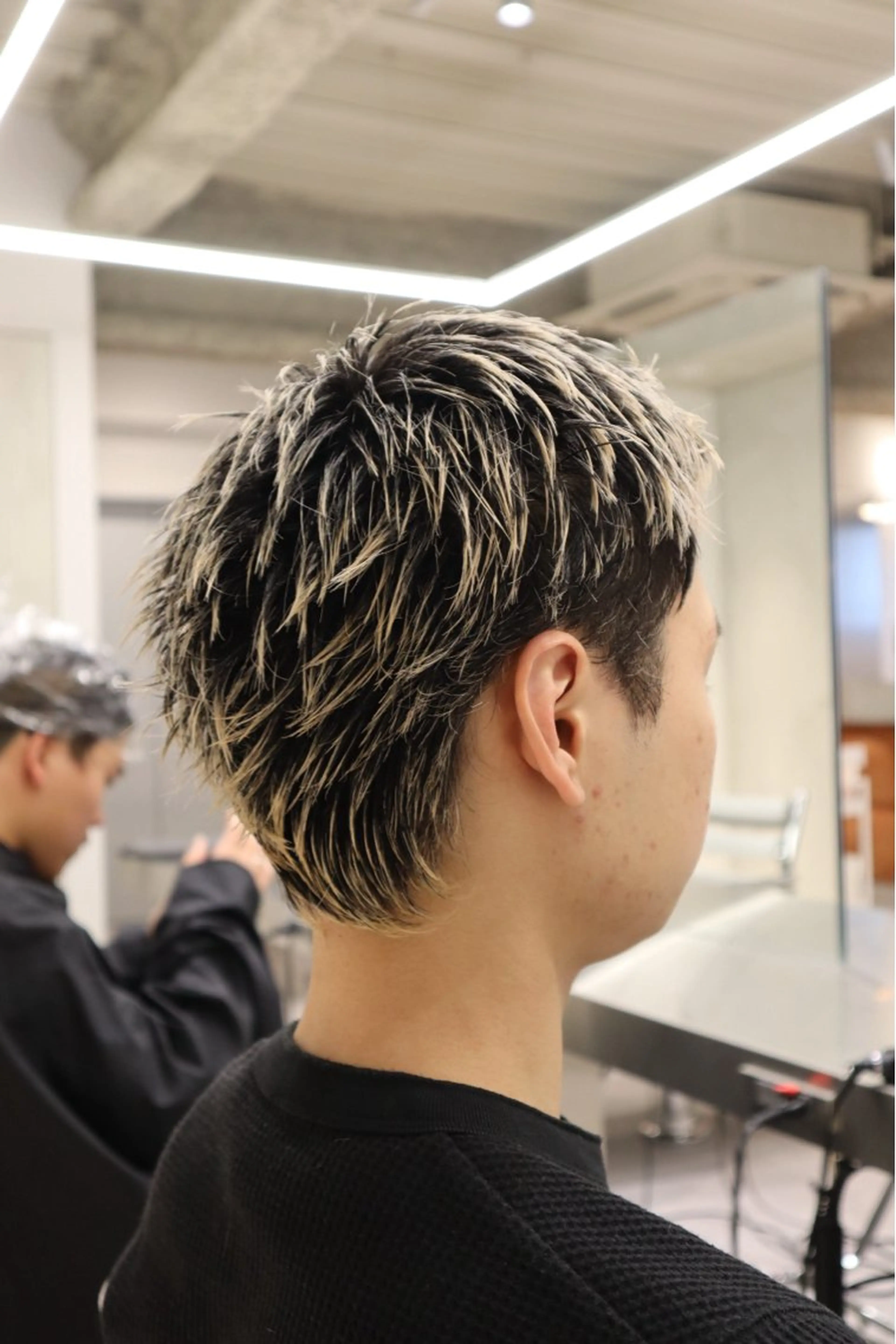 ショート カラー メンズ メンズ特化   西野 晴紀のヘアスタイル