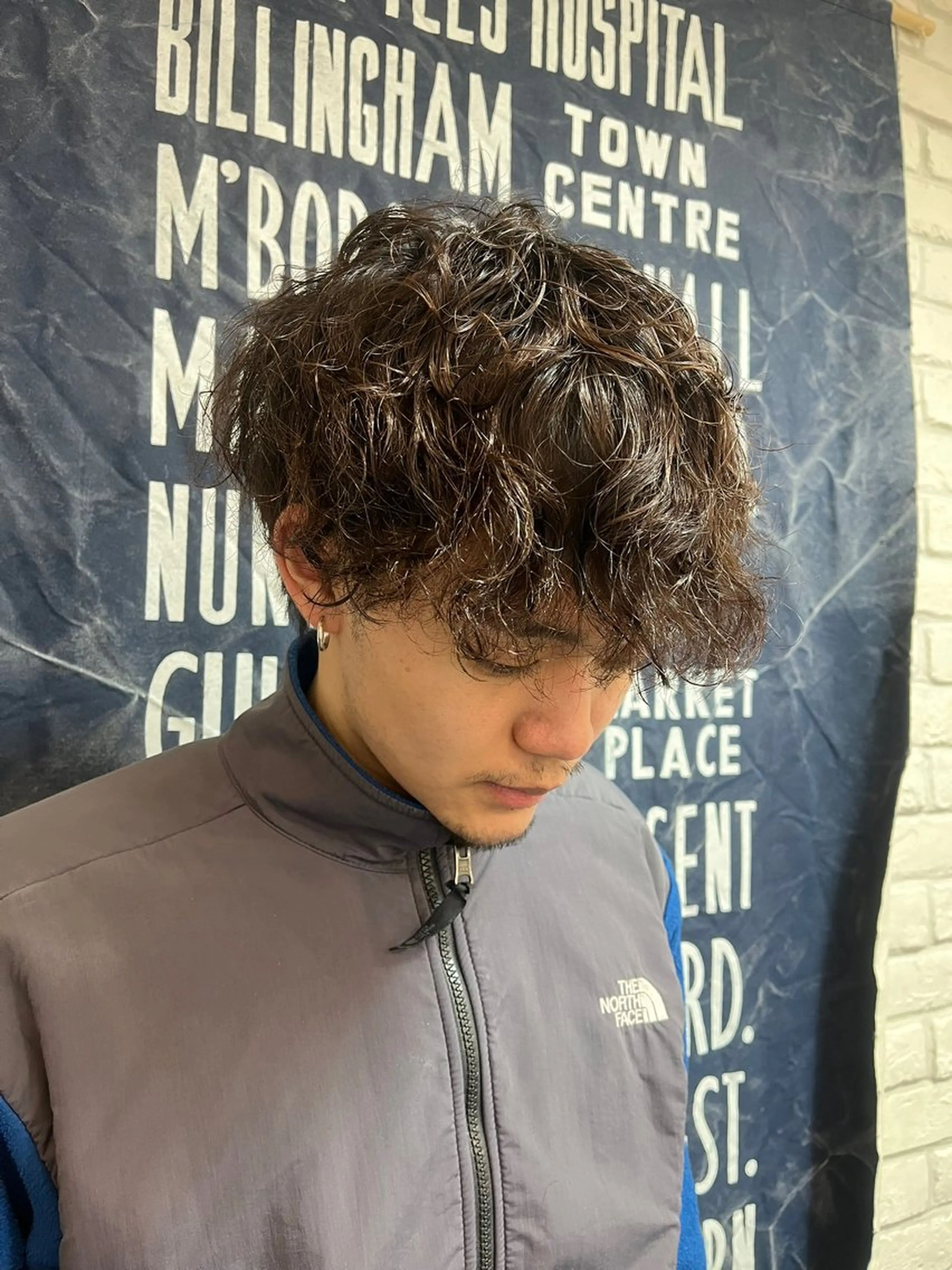 パーマ メンズ ✂️0円モデル募集中 ❣️坂本詩穂🌟彡のヘアスタイル