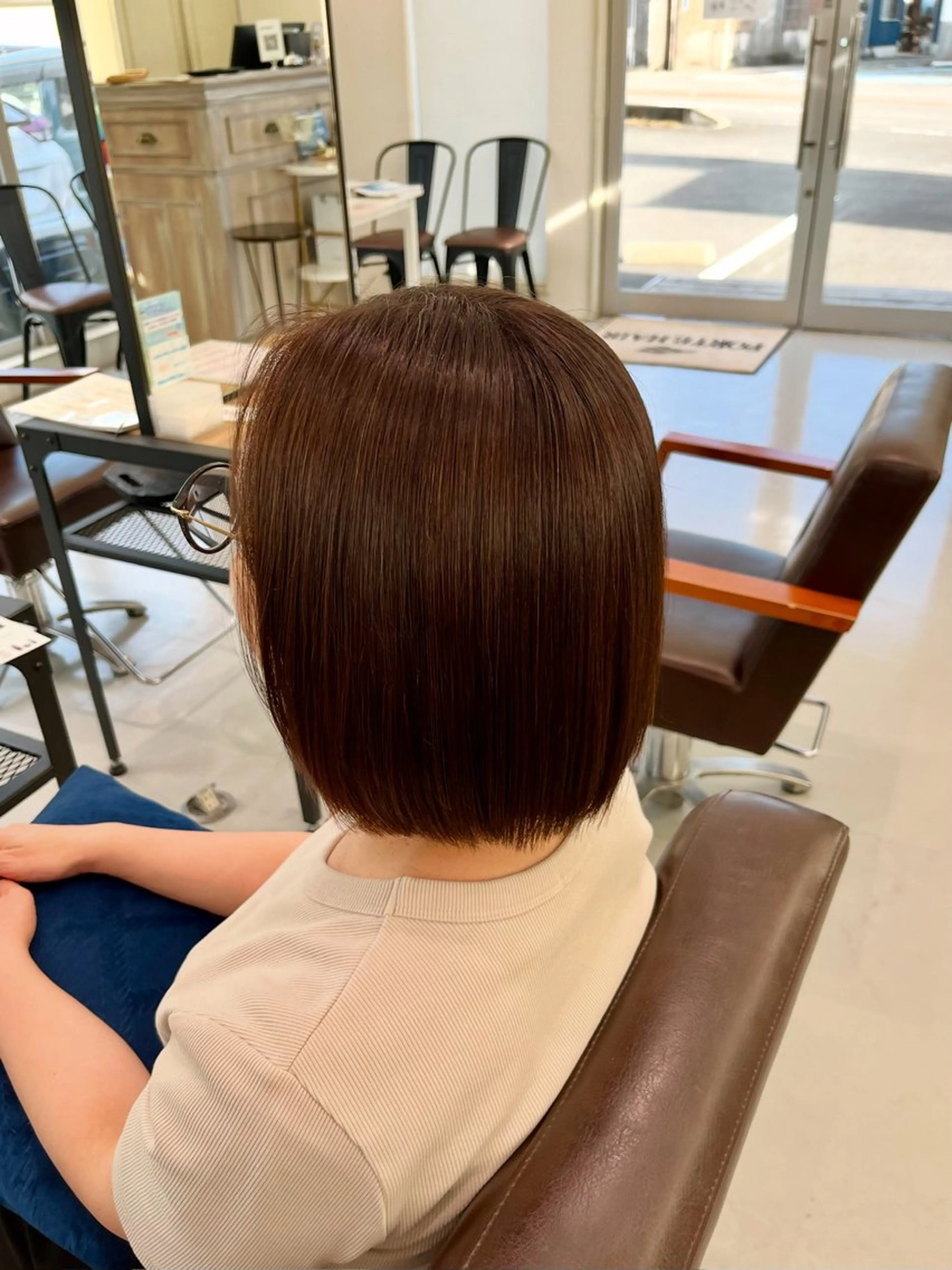 ショート カラー ヘアアレンジ 清水 楓夏のヘアスタイル