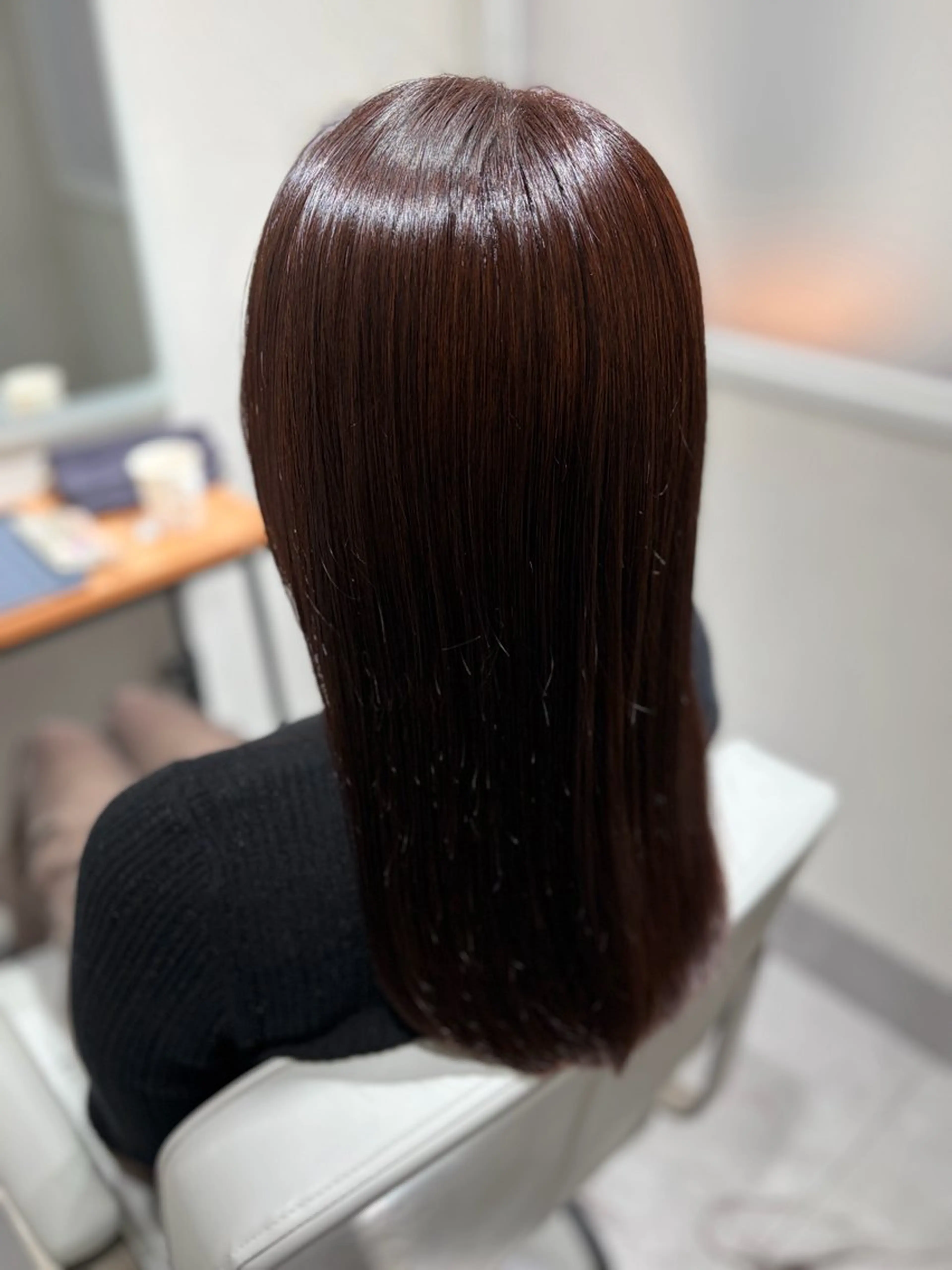 ヘアカラー トリートメント 髪質改善/縮毛矯正 堂下寧音のヘアスタイル