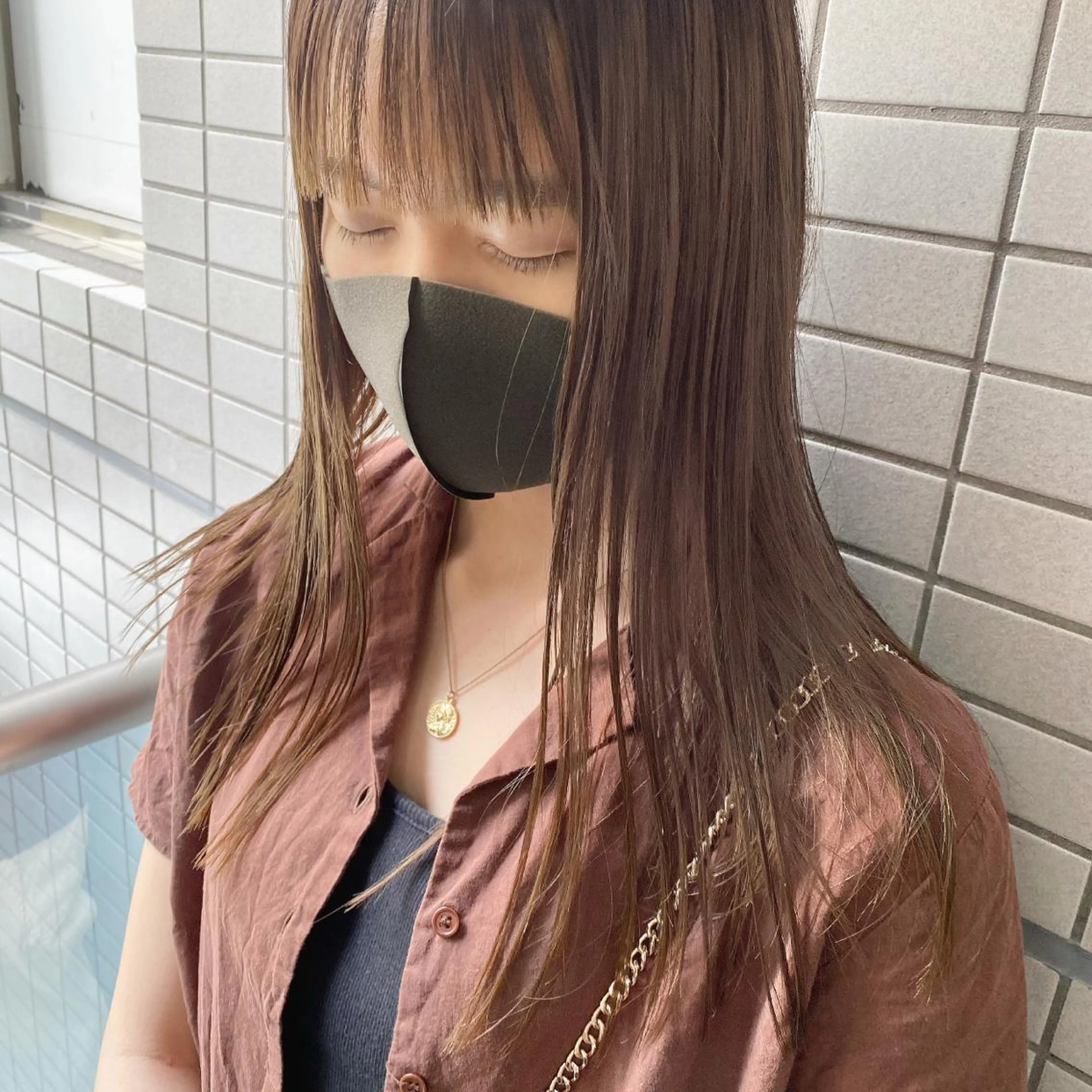 セミロング カラー salowin JIYUGAOKA所属・マンツーマン半個室 tamuraのヘアスタイル