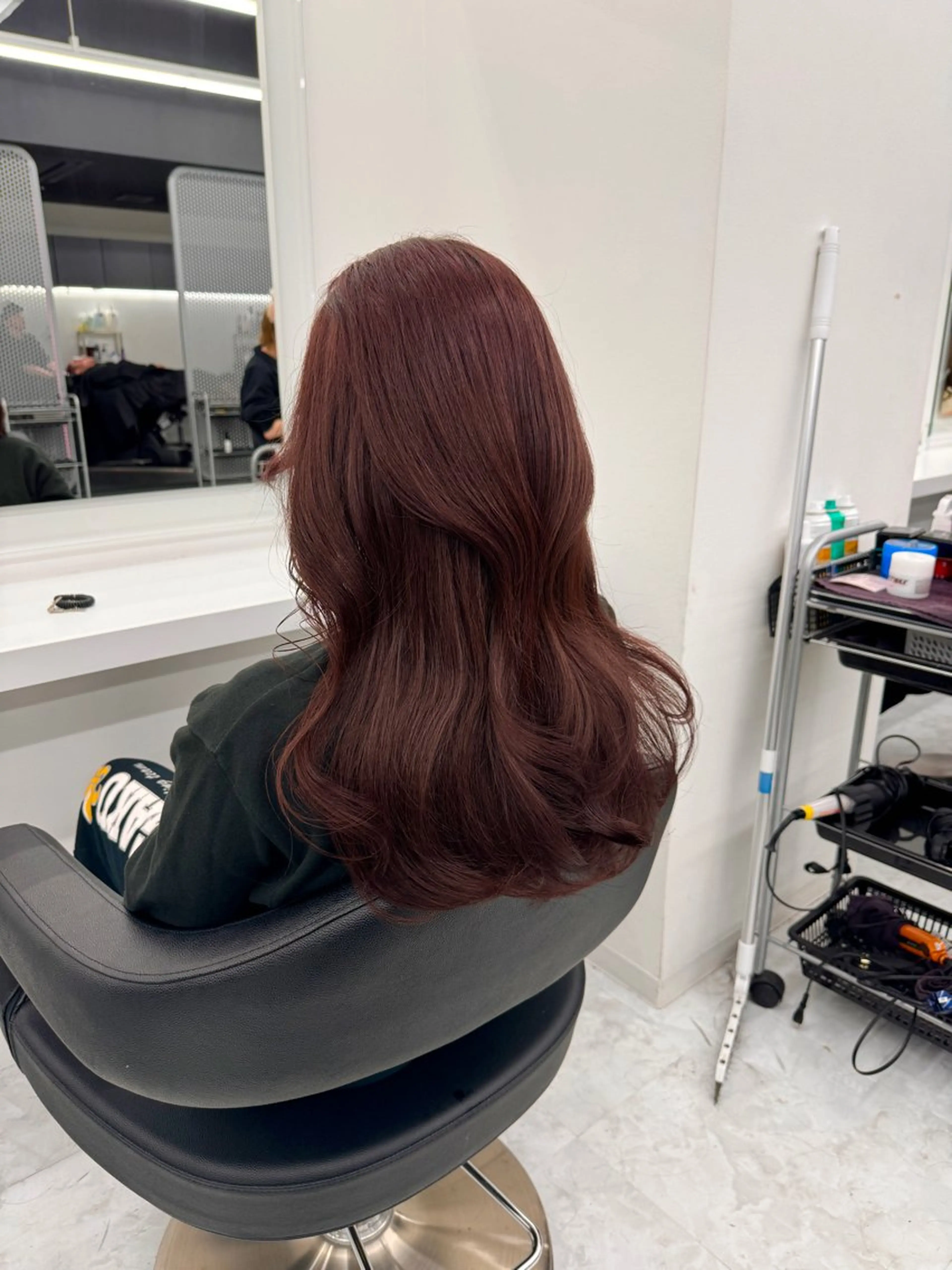 ロング カラー ヘアカラー ヘッドスパ ヘアセット 💖透明感カラー＆暗 髪専門💖Akariのヘアスタイル